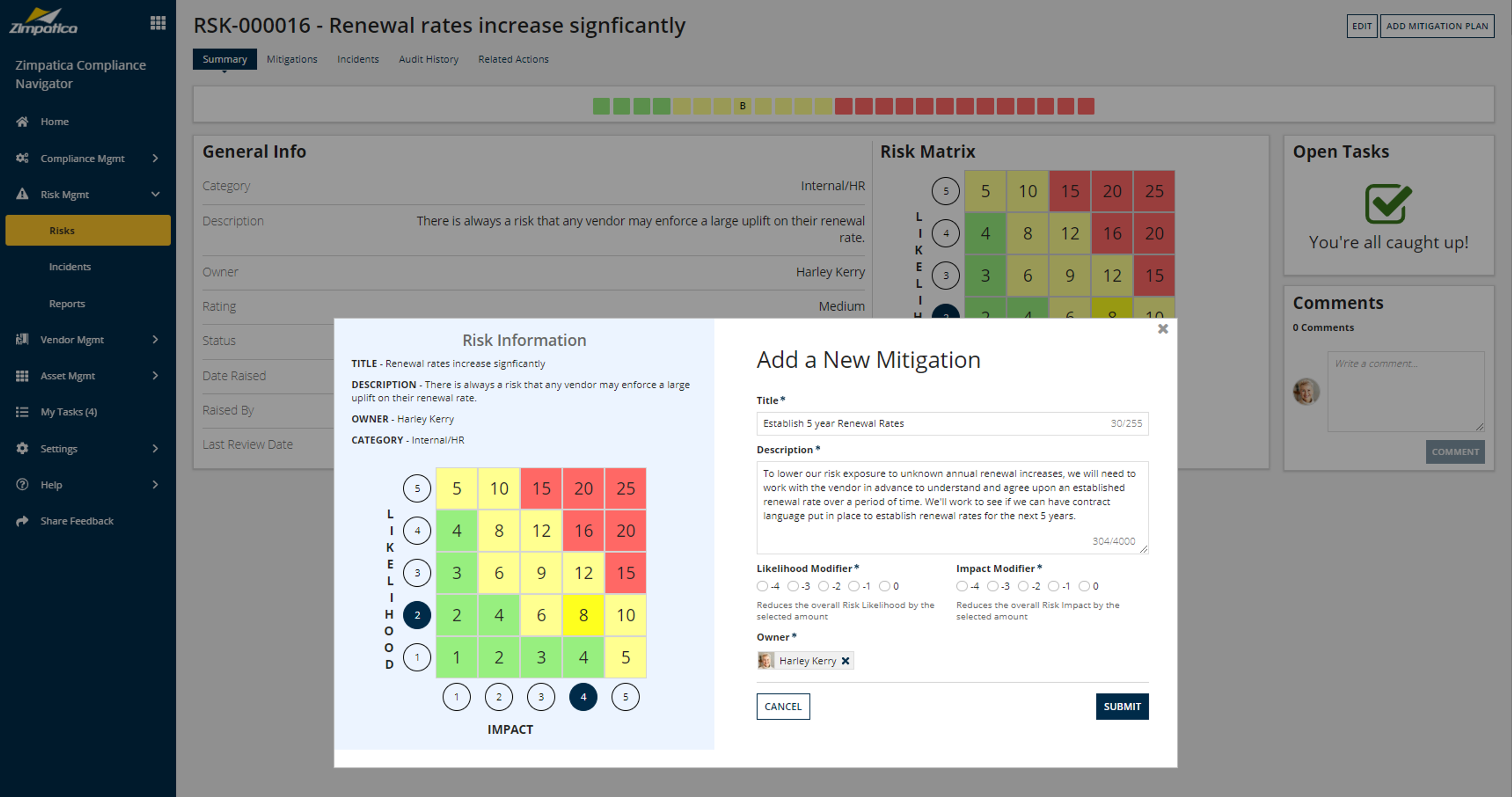 Zimpatica Compliance Navigator screenshot 7