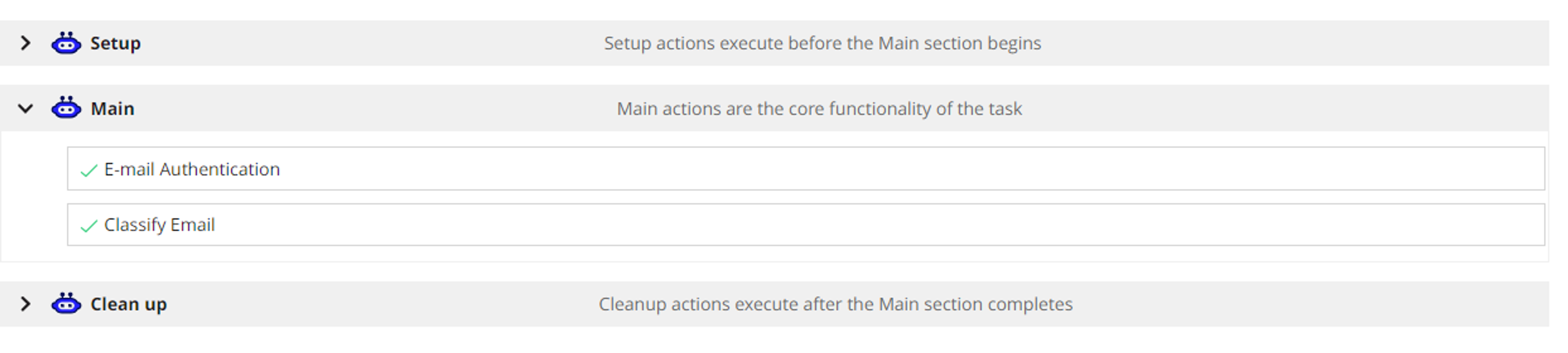 E-mail Classification screenshot 1