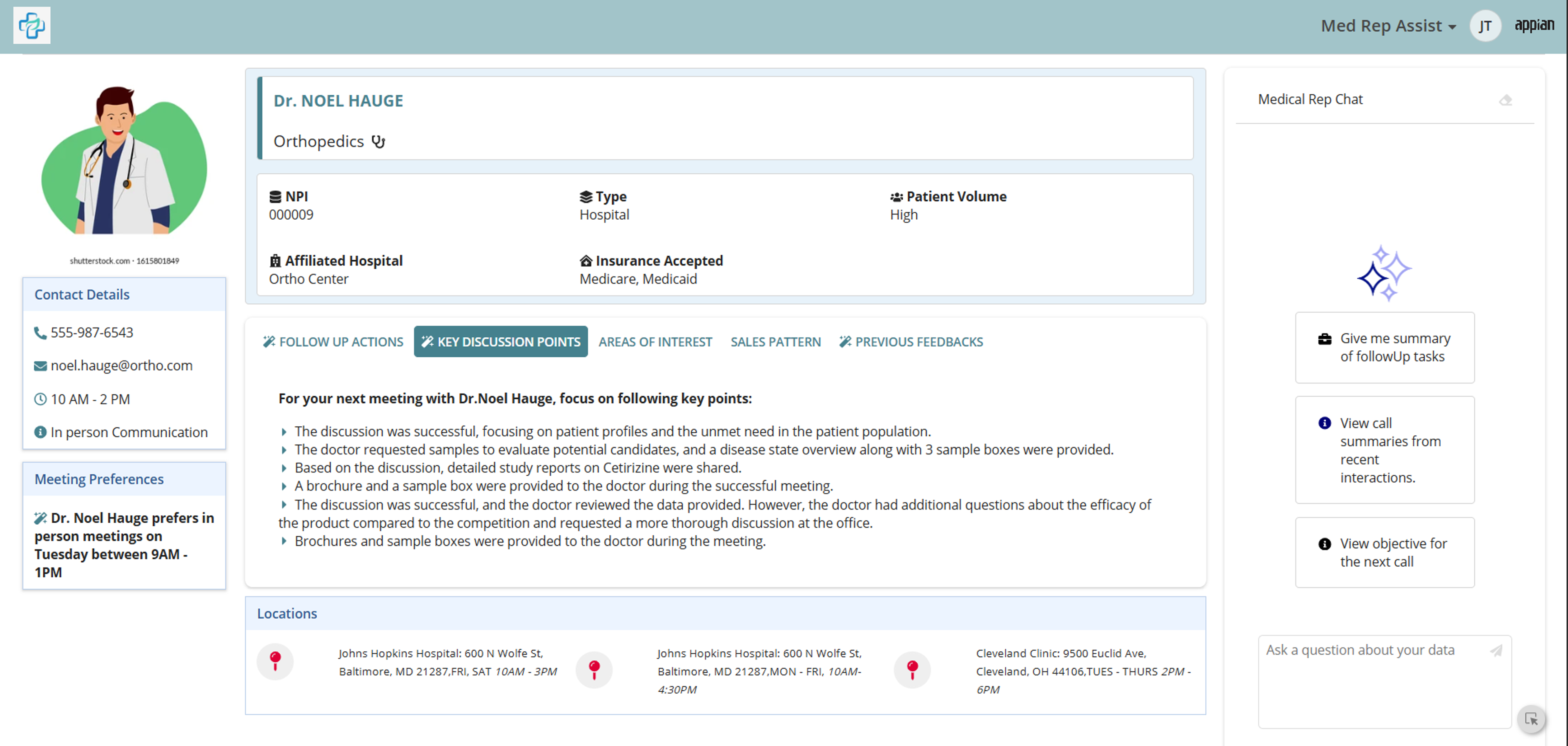 Med Rep Assist Solution screenshot 5