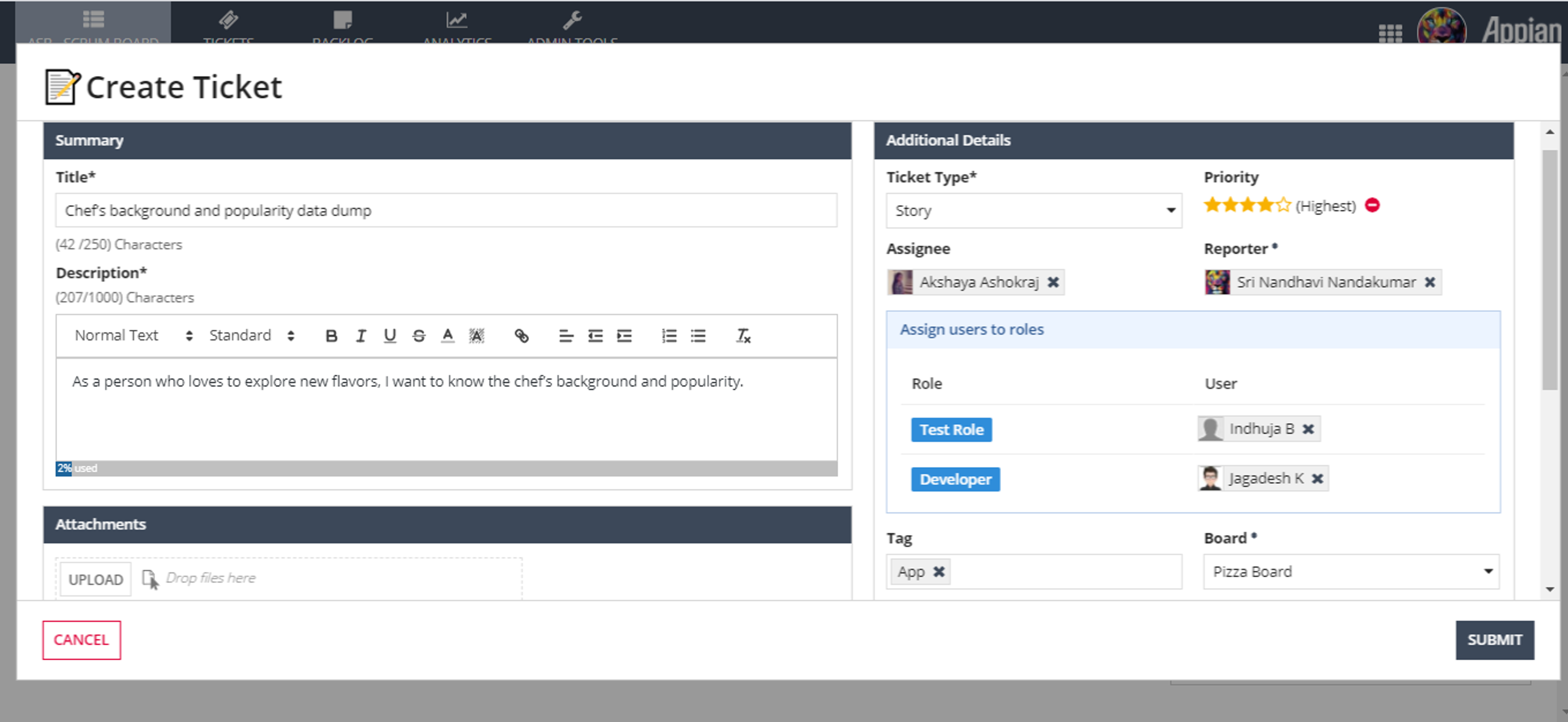 Appian Scrum Board (ASB) - Scooby screenshot 6