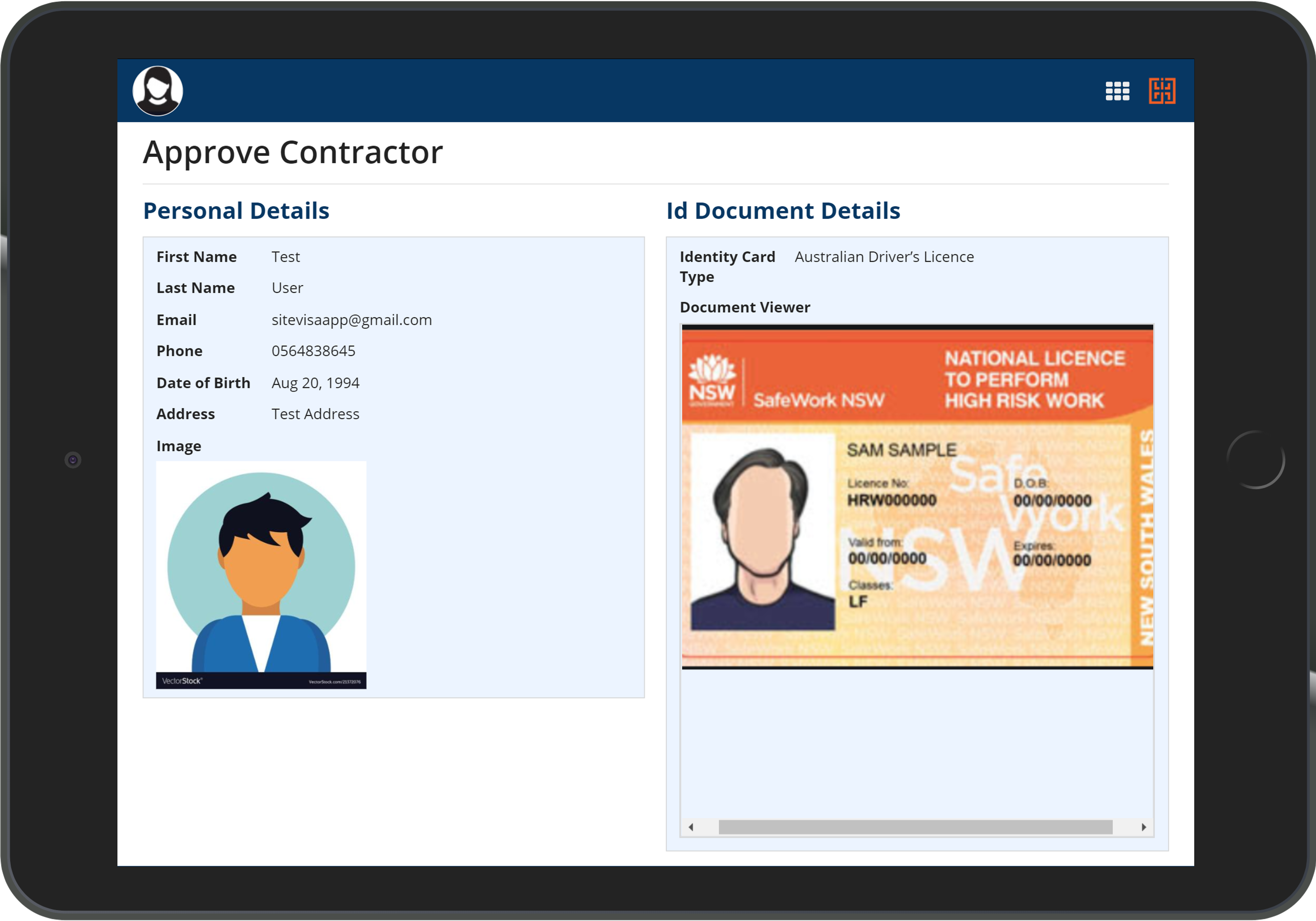 iSCAQ screenshot 1