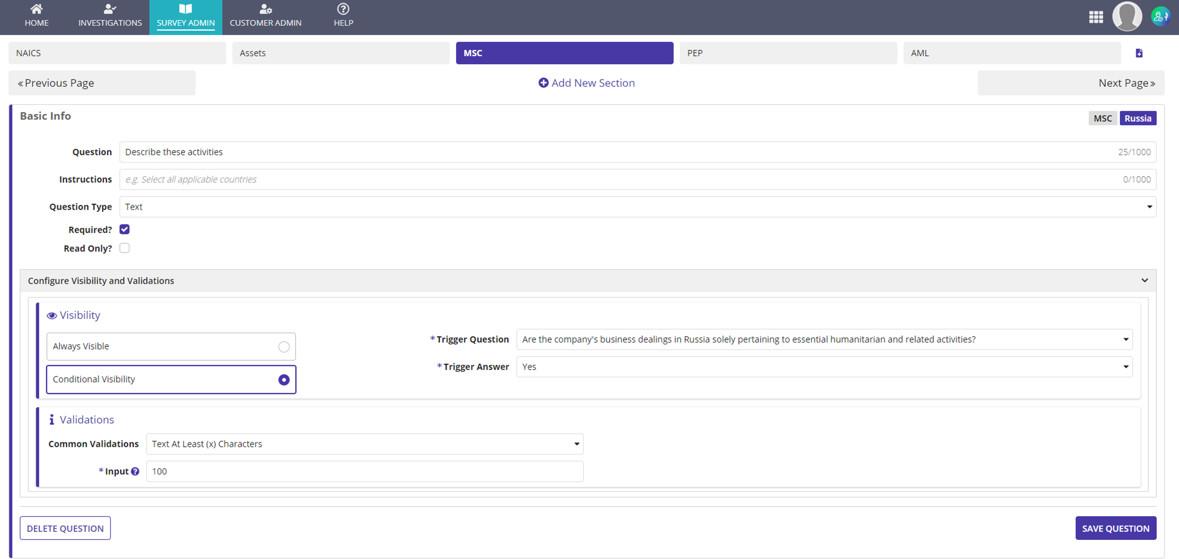 Know Your Customer Questionnaire  screenshot 4