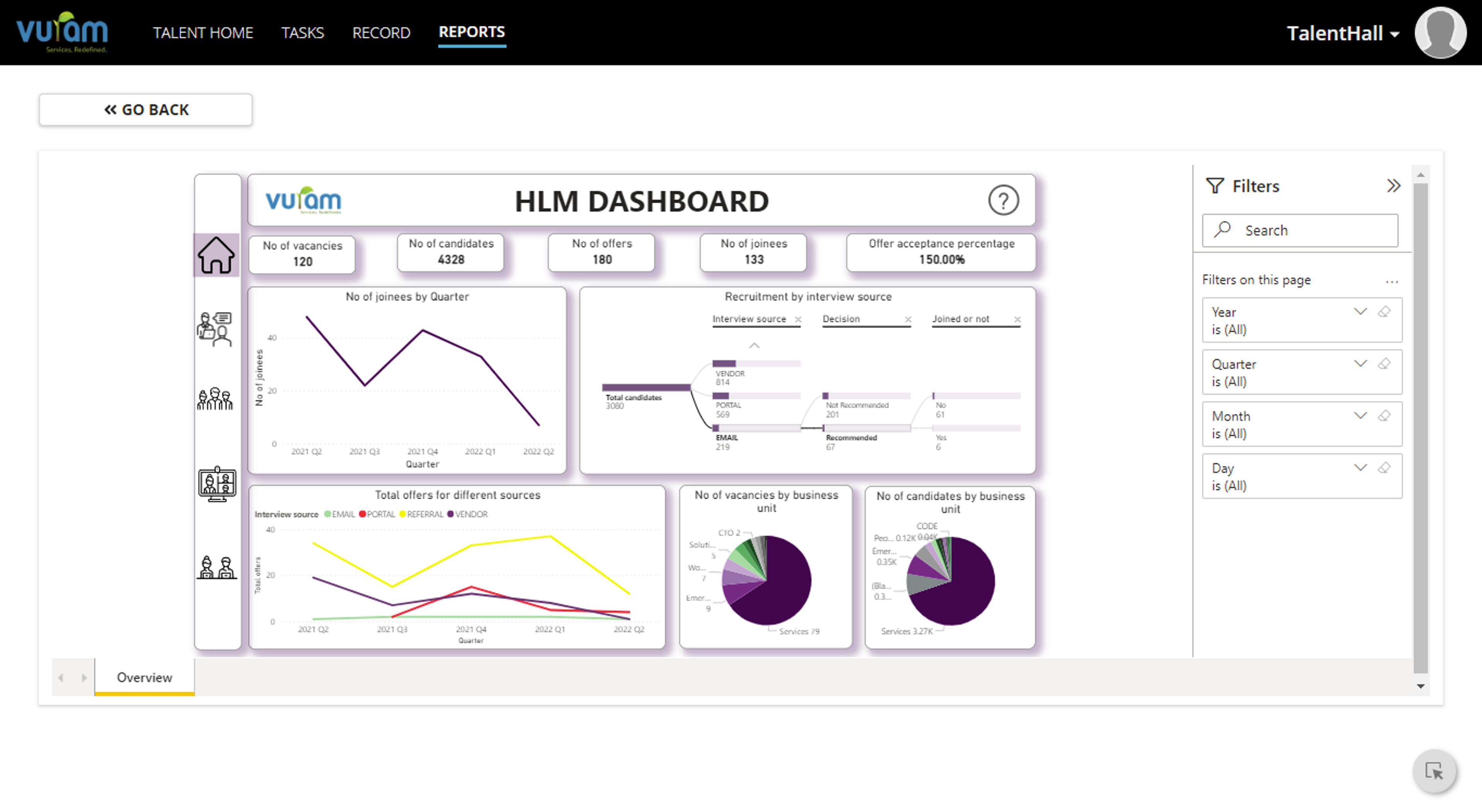 TalentHall screenshot 2