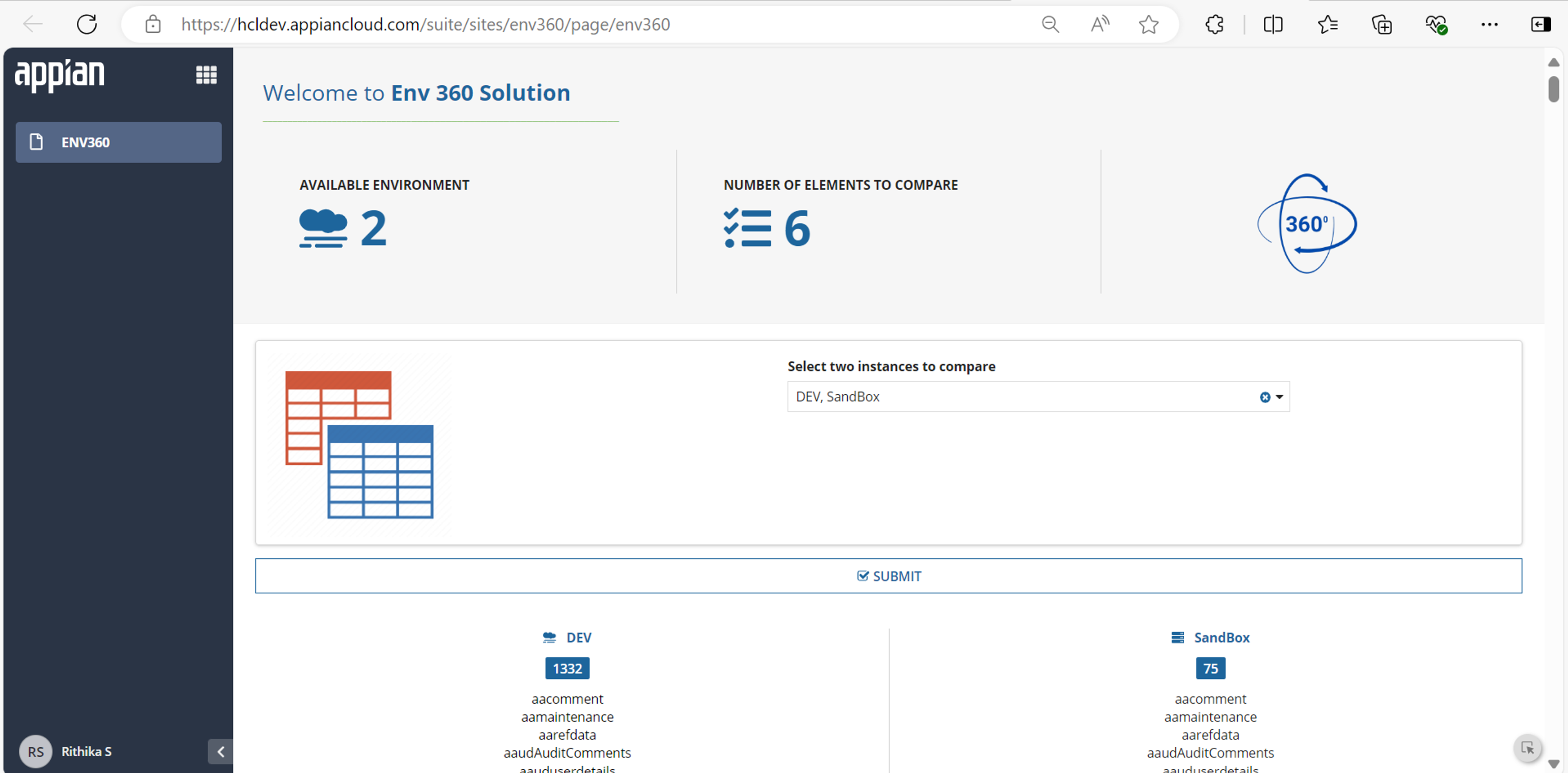 Env360 screenshot 2