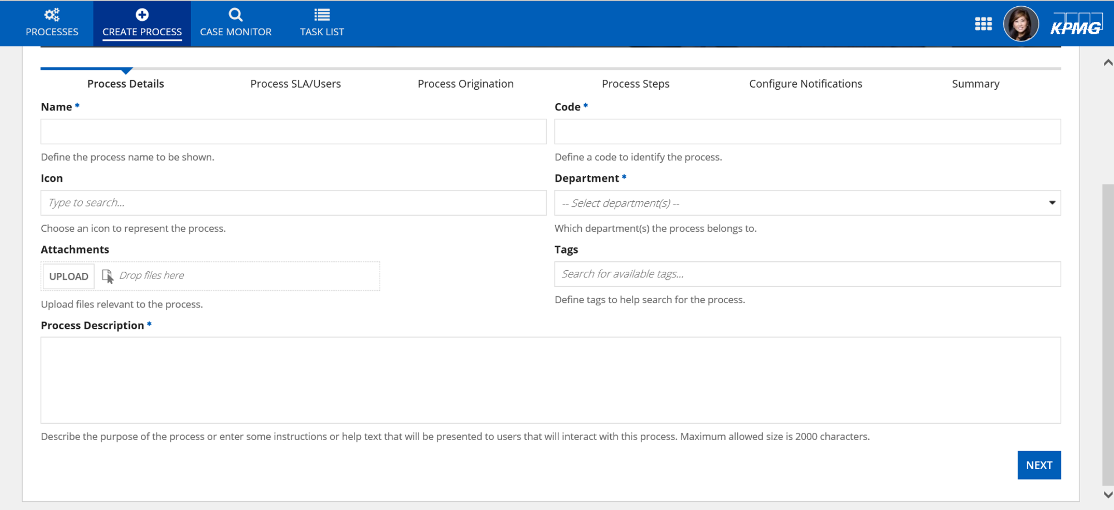KPMG Ad-Hoc Process Framework screenshot 3