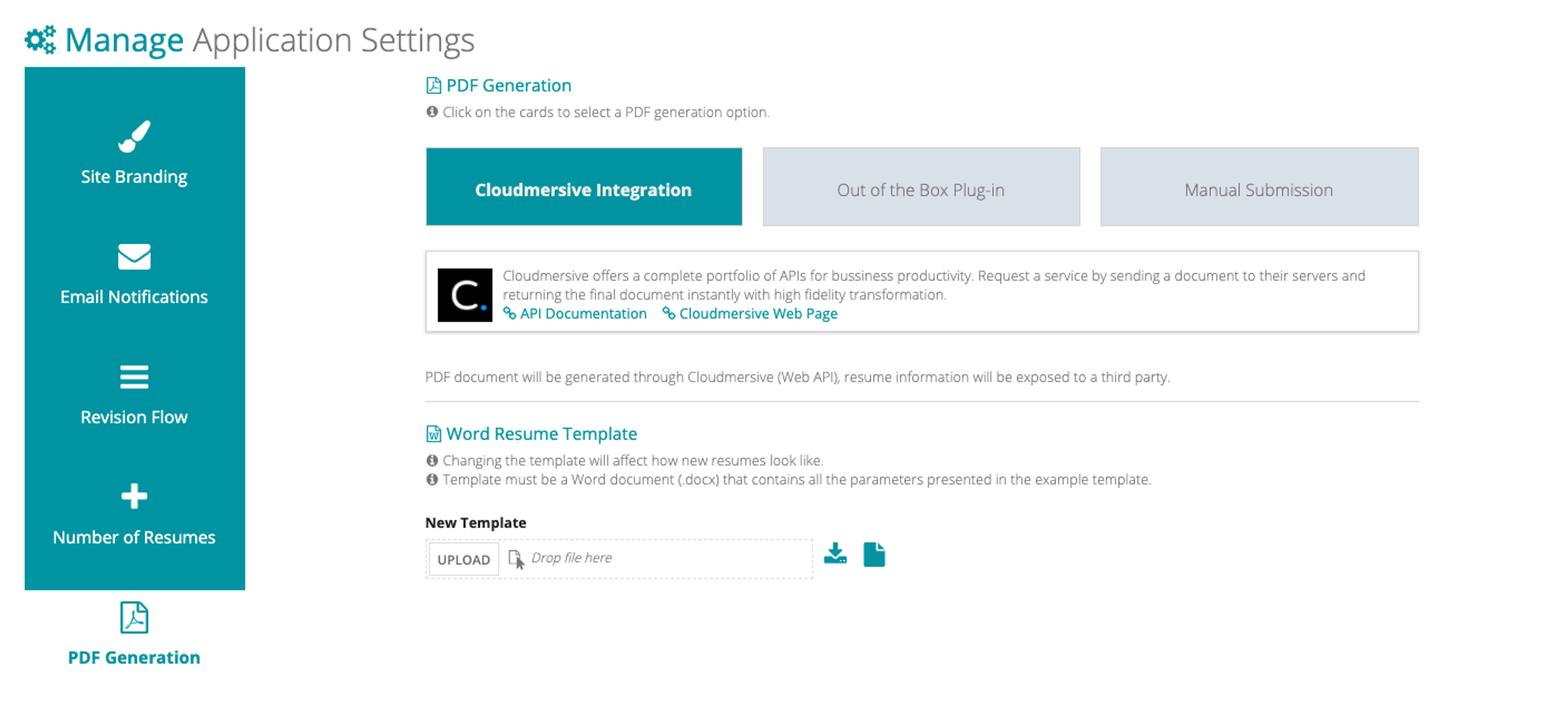 Resume Management System (RMS) screenshot 6