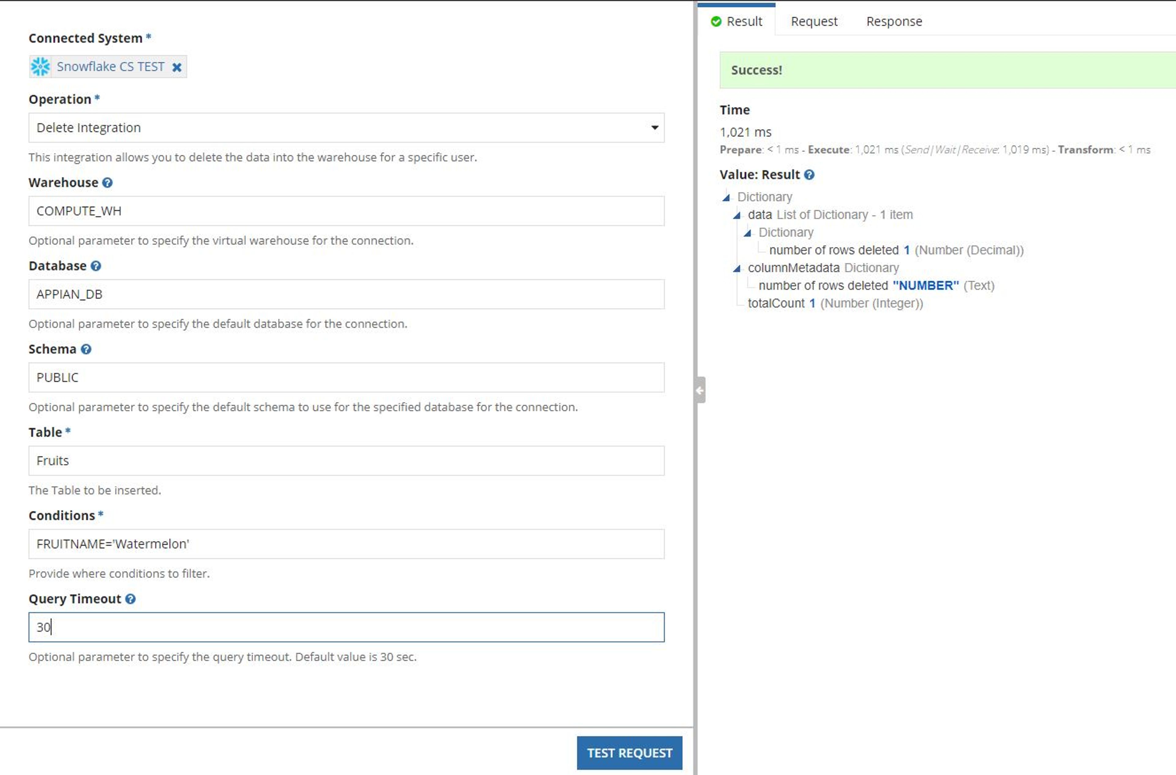 Snowflake screenshot 2