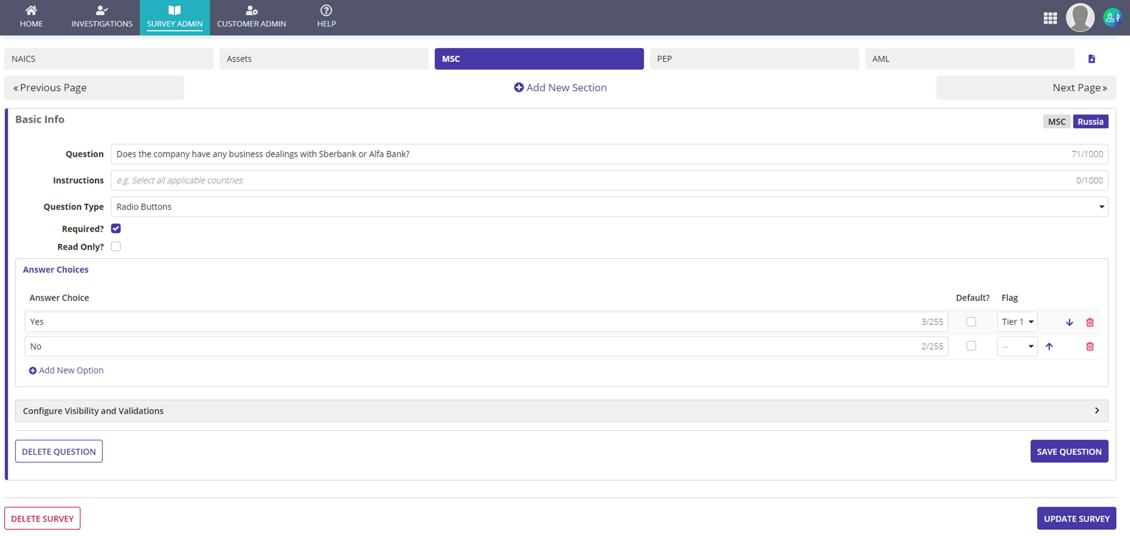 Know Your Customer Questionnaire  screenshot 3
