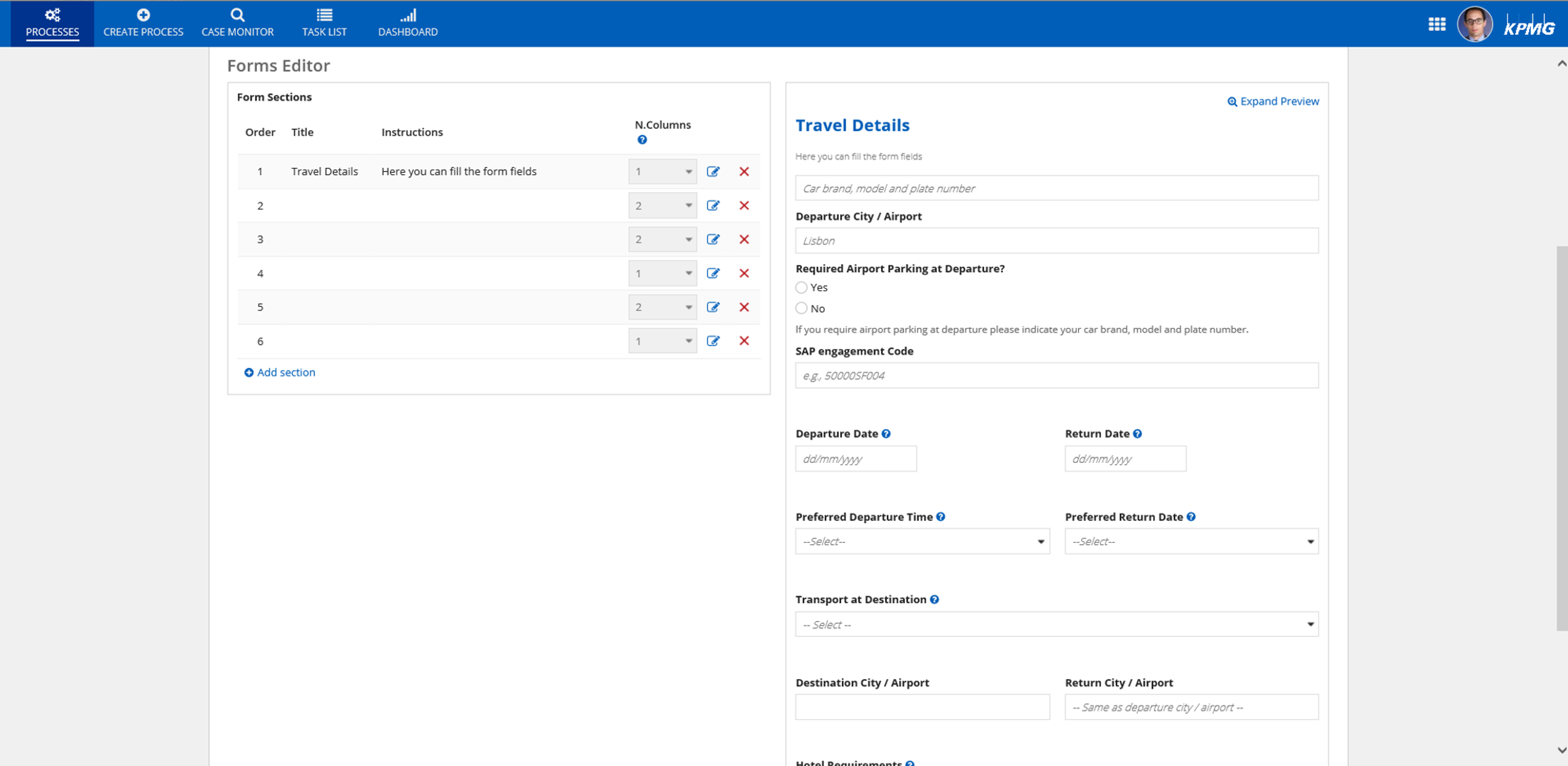 KPMG Ad-Hoc Process Framework screenshot 5