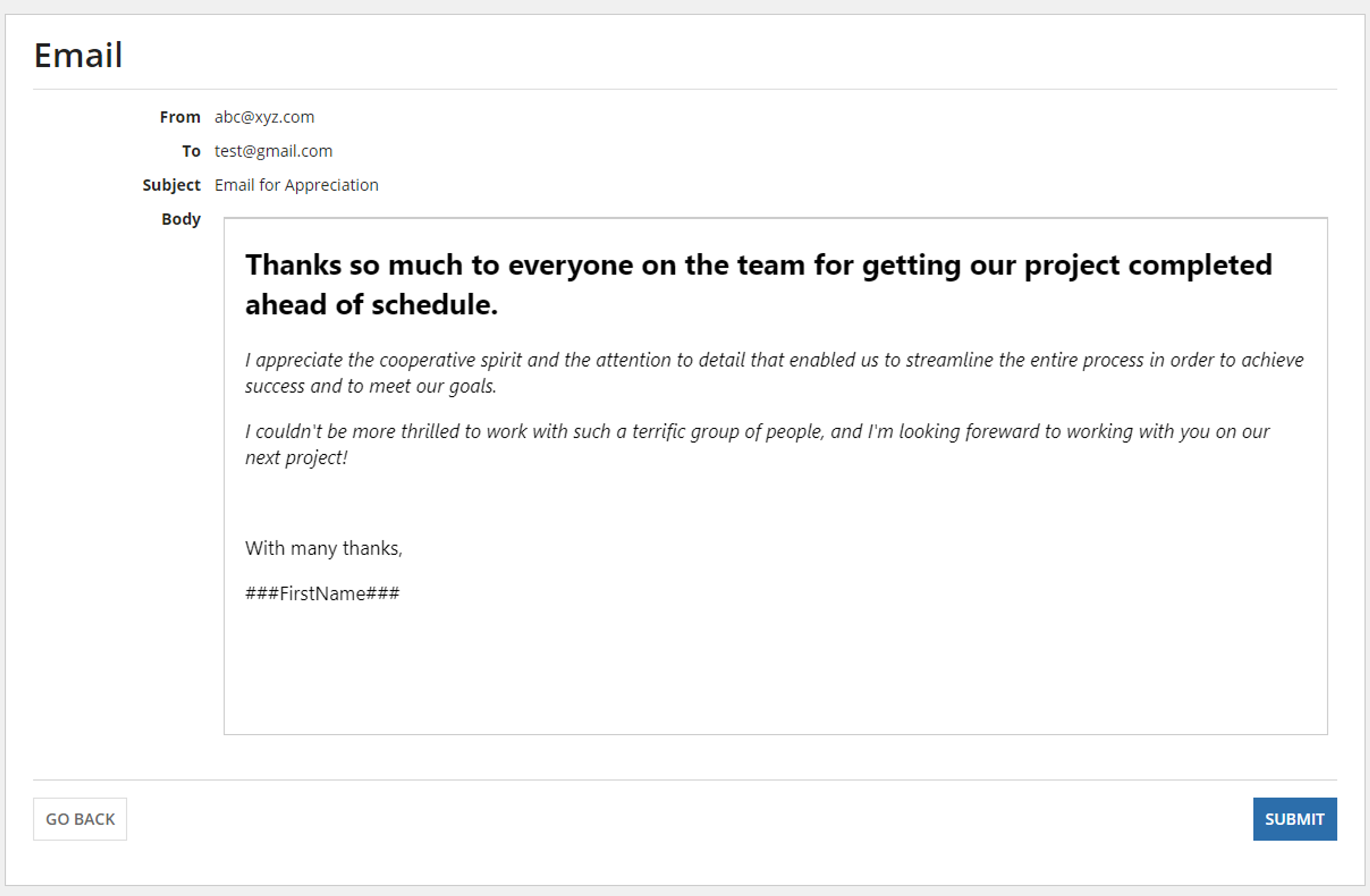 Advanced Rich Text Editor screenshot 1