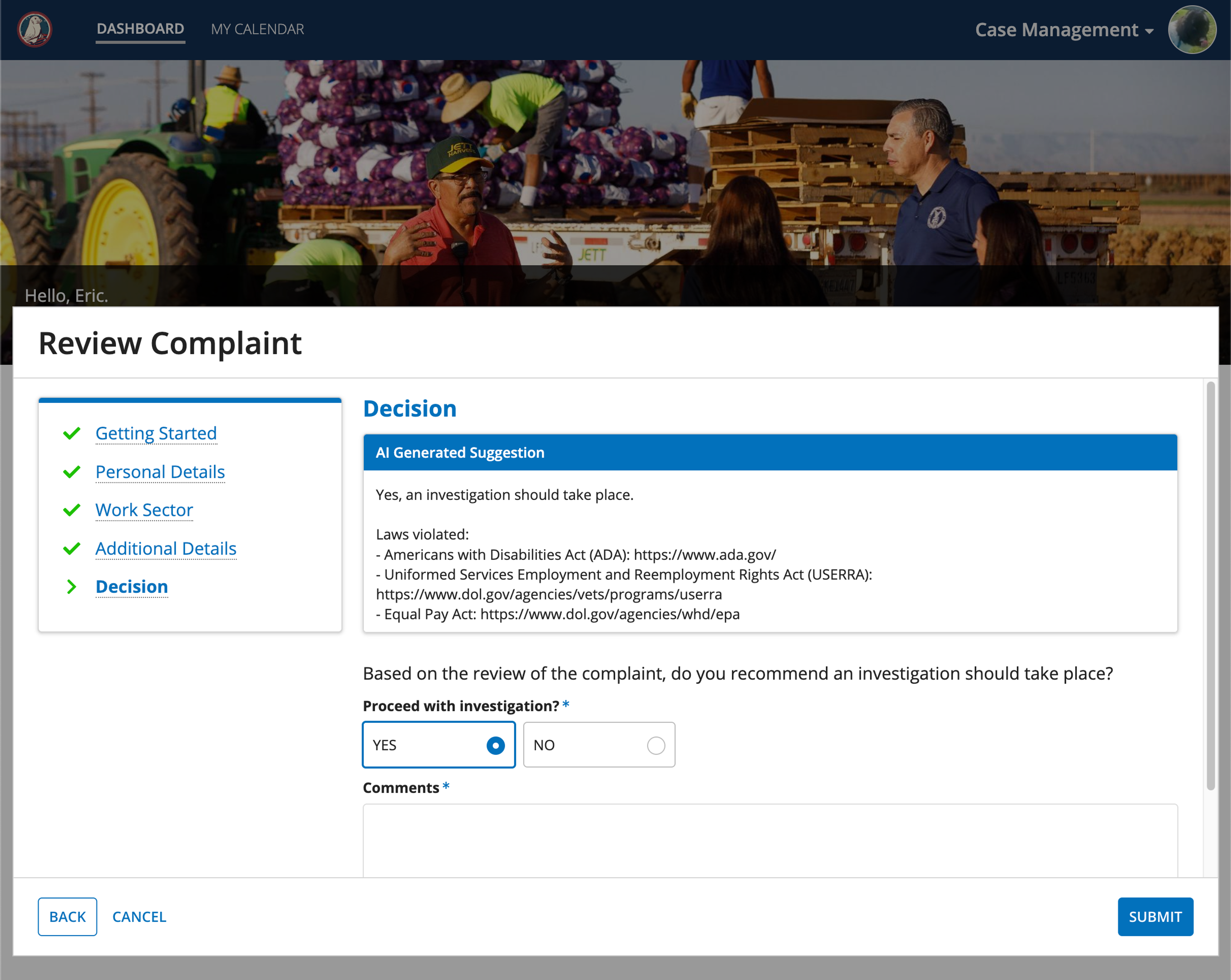Nuvitek Connected Law Enforcement screenshot 2
