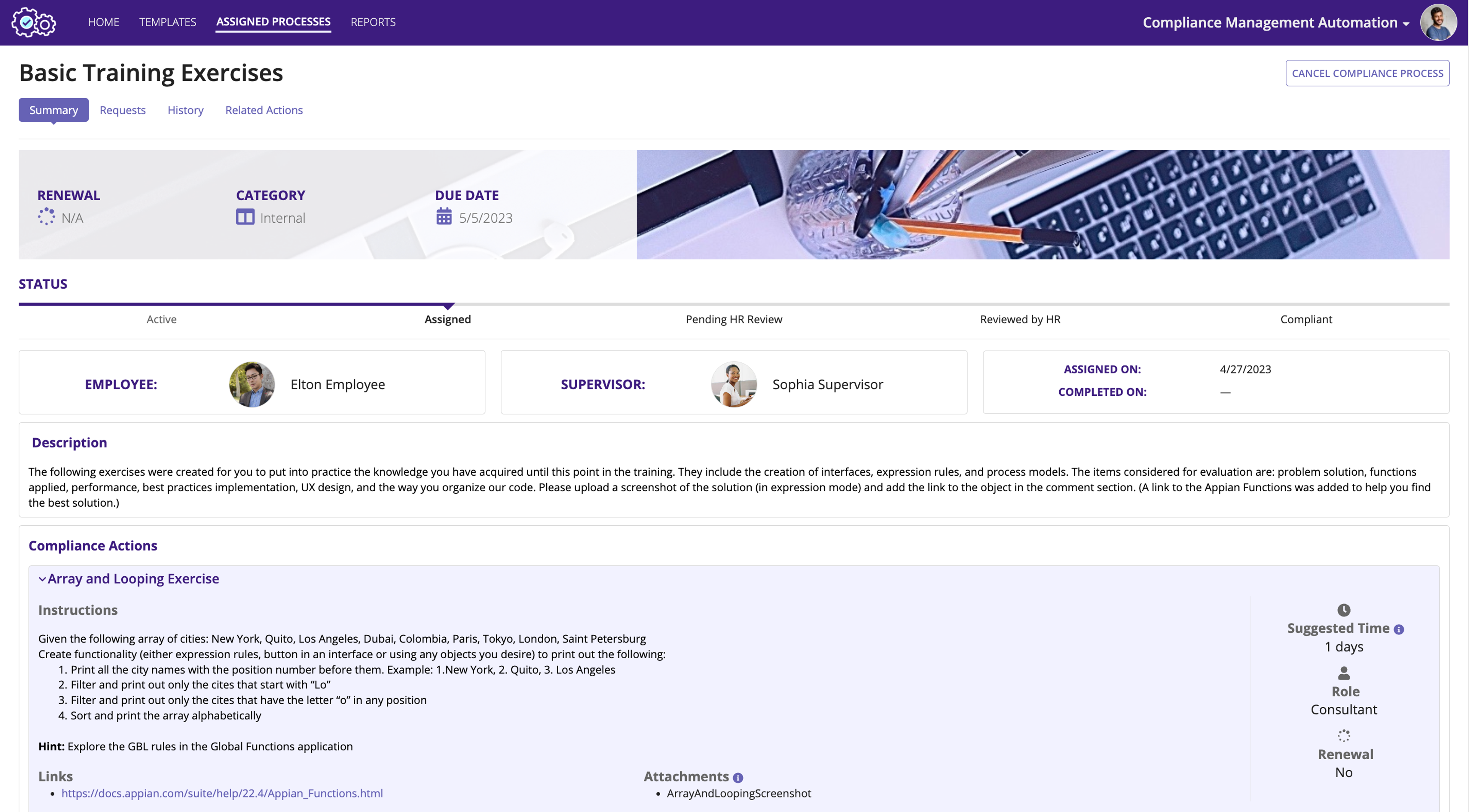 Compliance Management Automation (CMA) screenshot 4