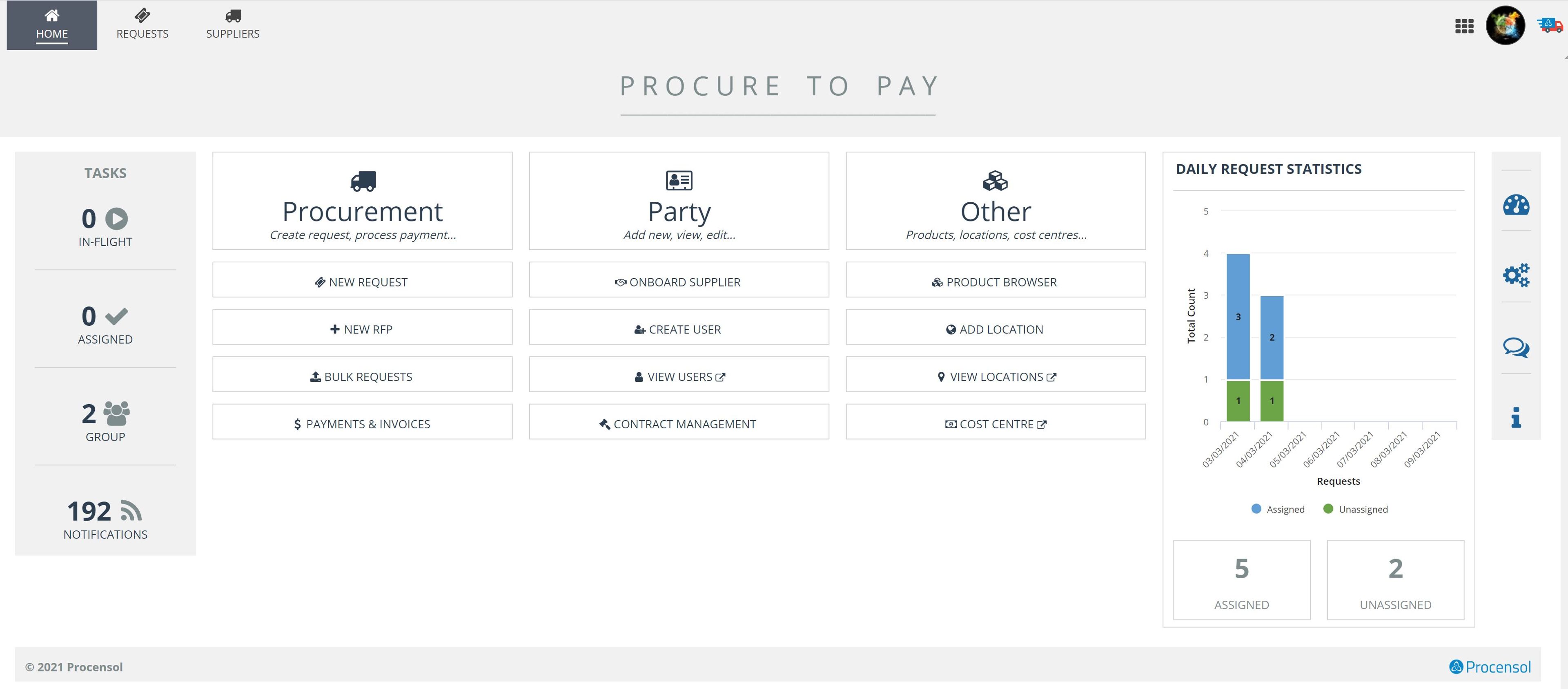 Procensol Procure To Pay screenshot 8