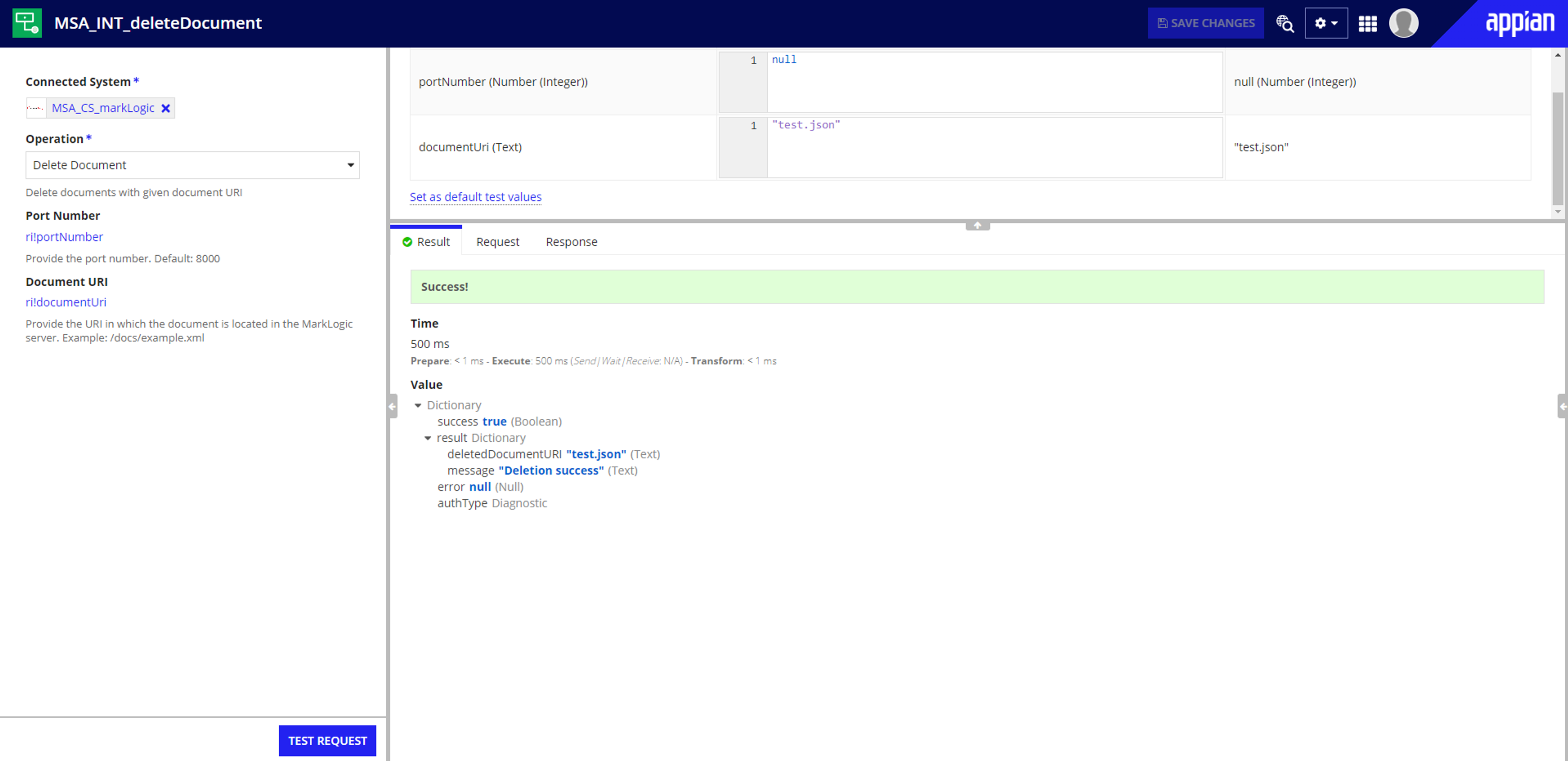 Appian Connected Systems - MarkLogic screenshot 4