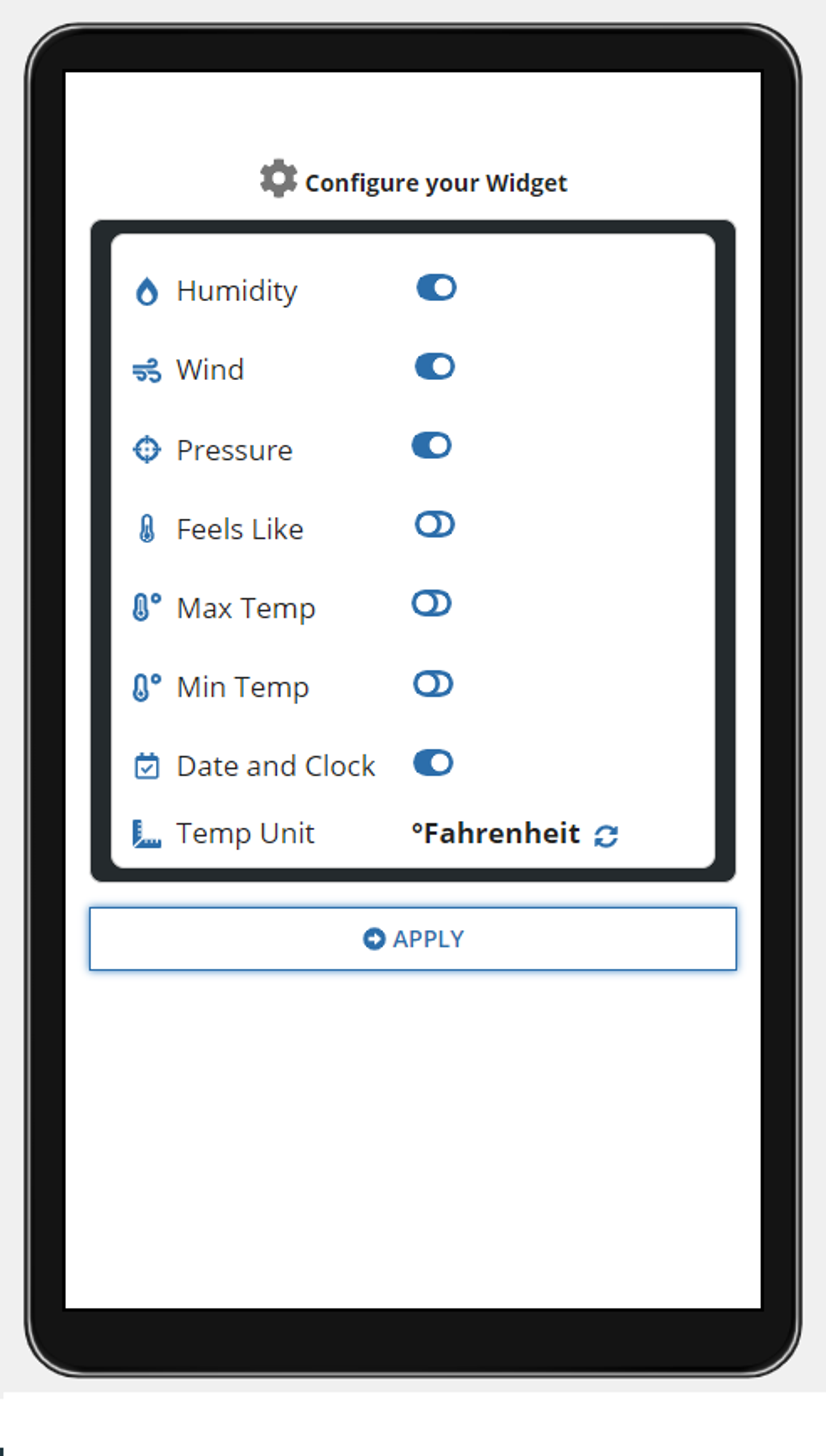 Weather Widget screenshot 7