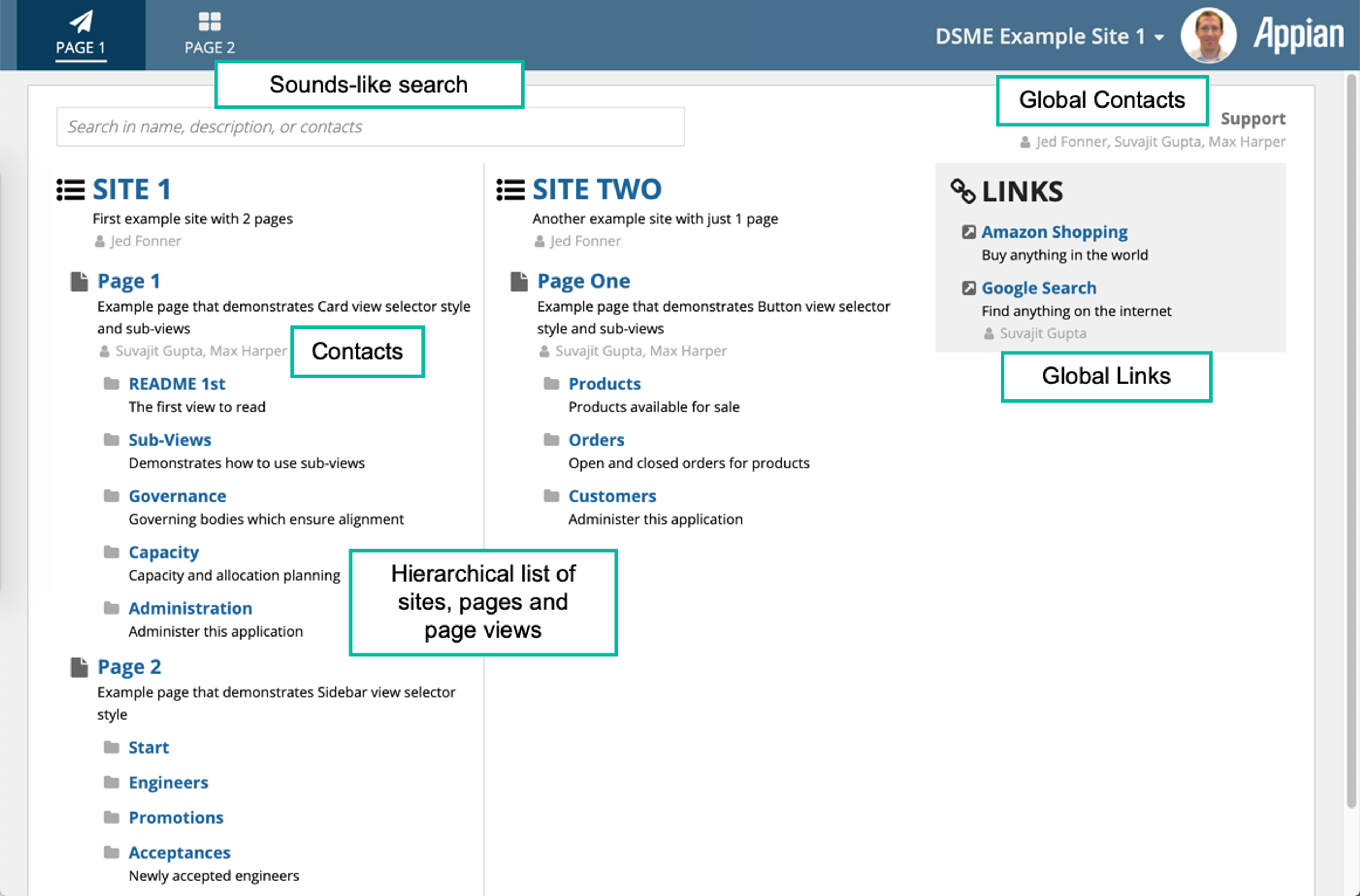 Dynamic Site Management screenshot 3