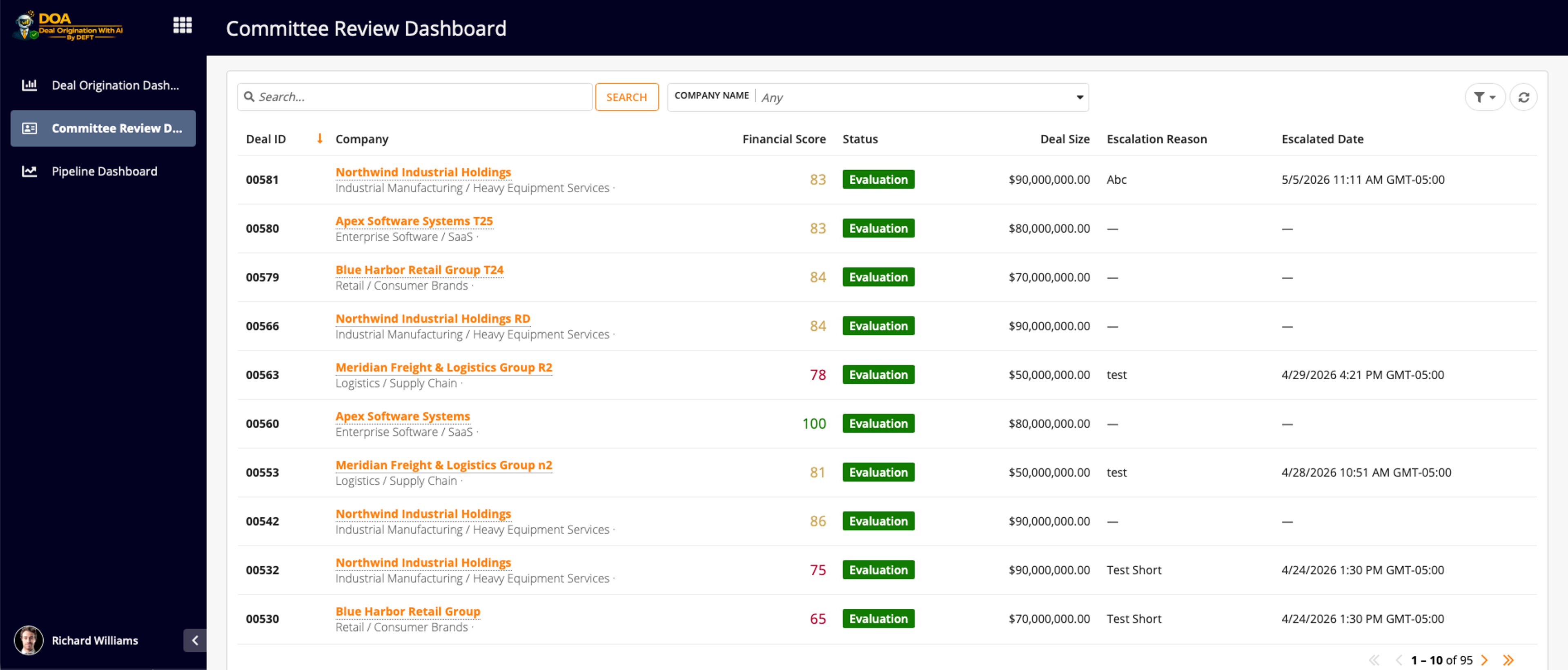 Deal Origination with AI screenshot 6