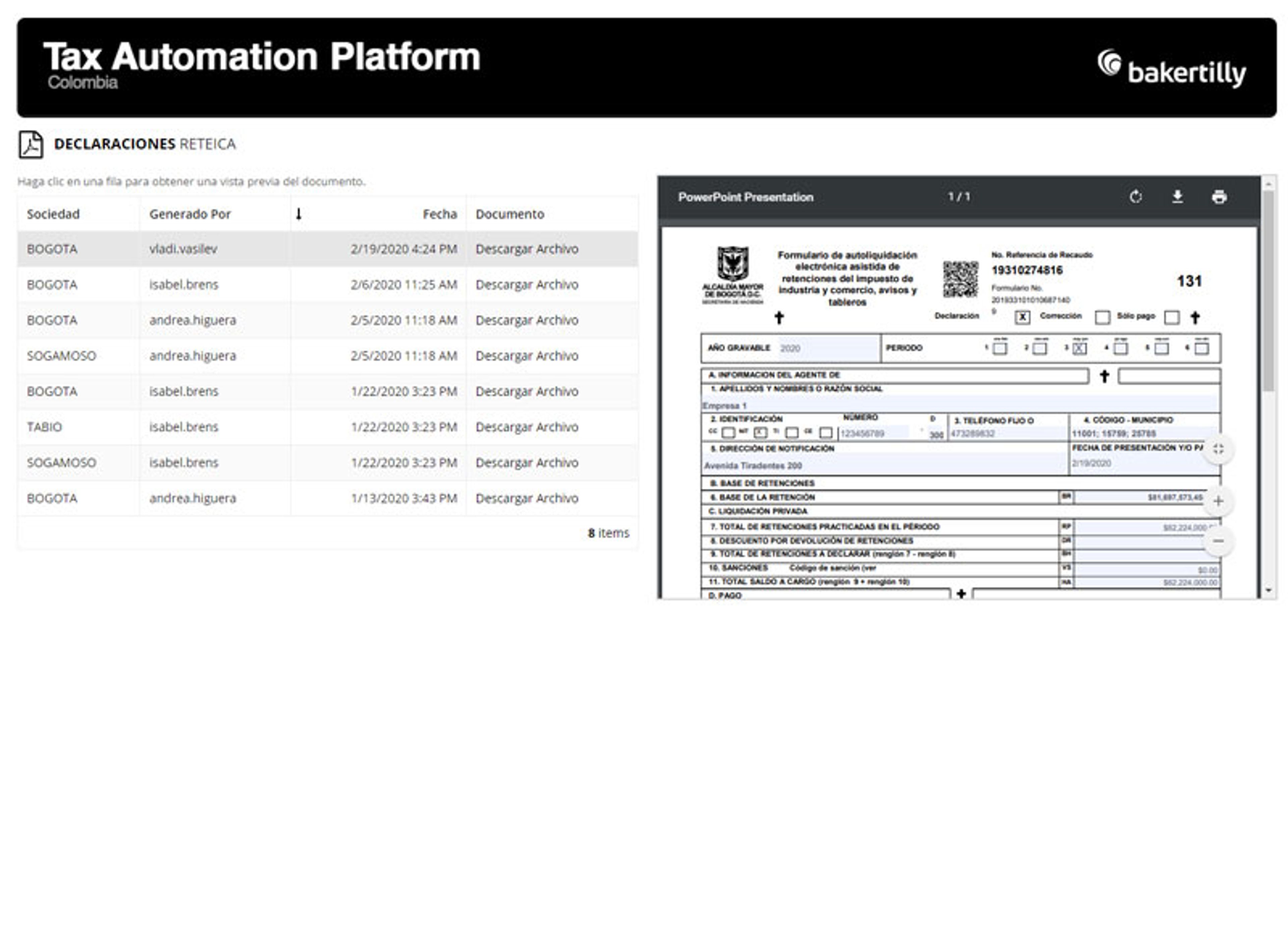 Tax Return Automation screenshot 4
