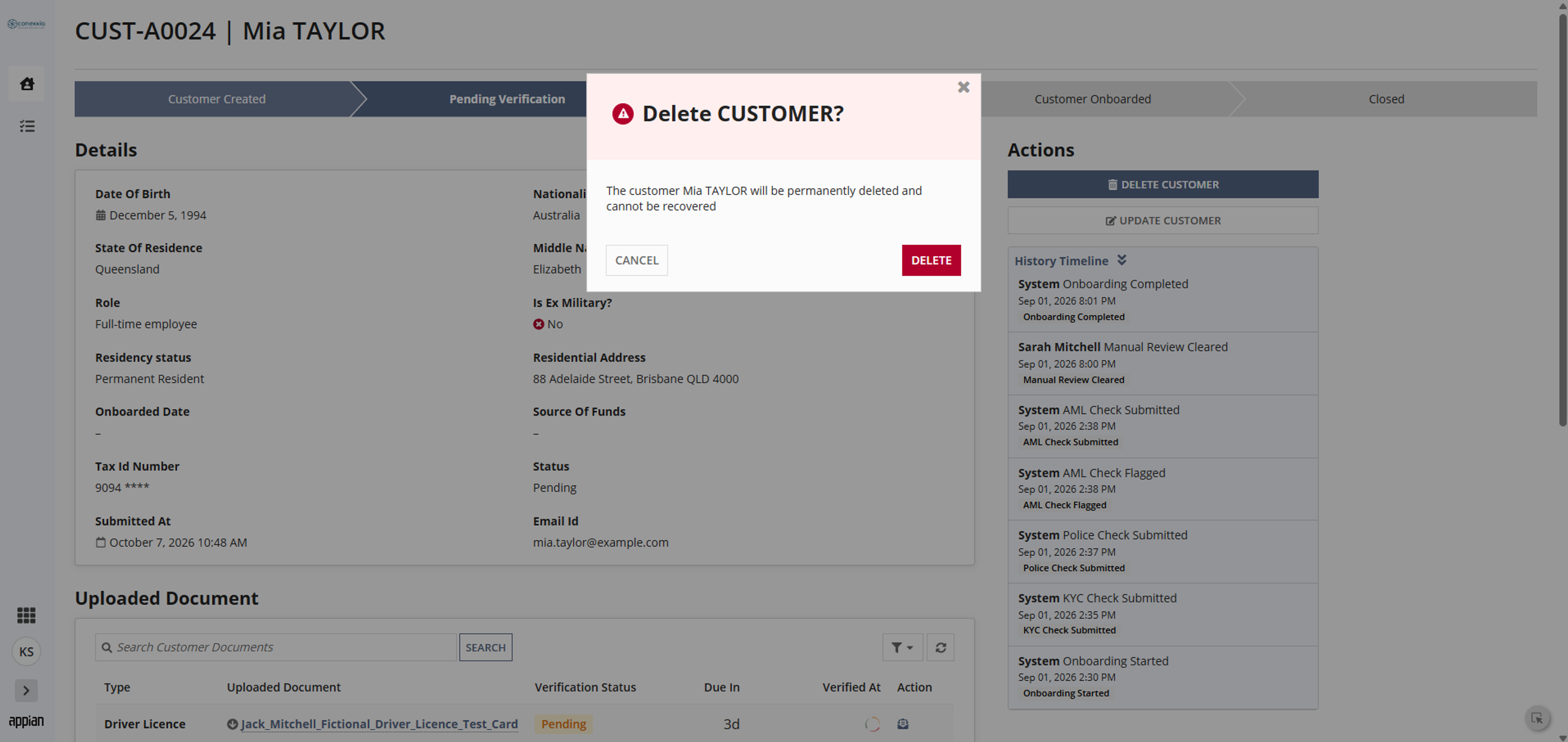 Customer Due Diligence Hub screenshot 9