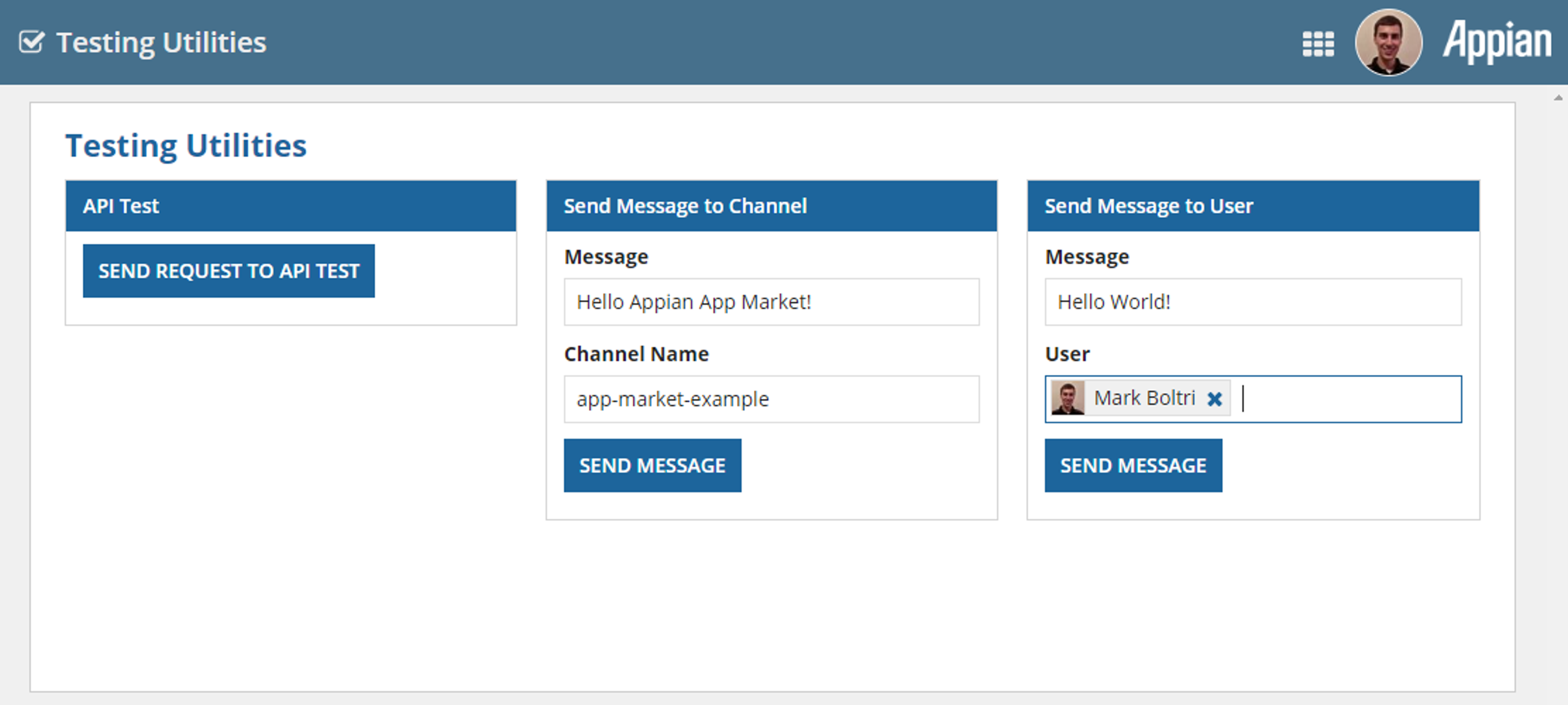 Slack Integration screenshot 1