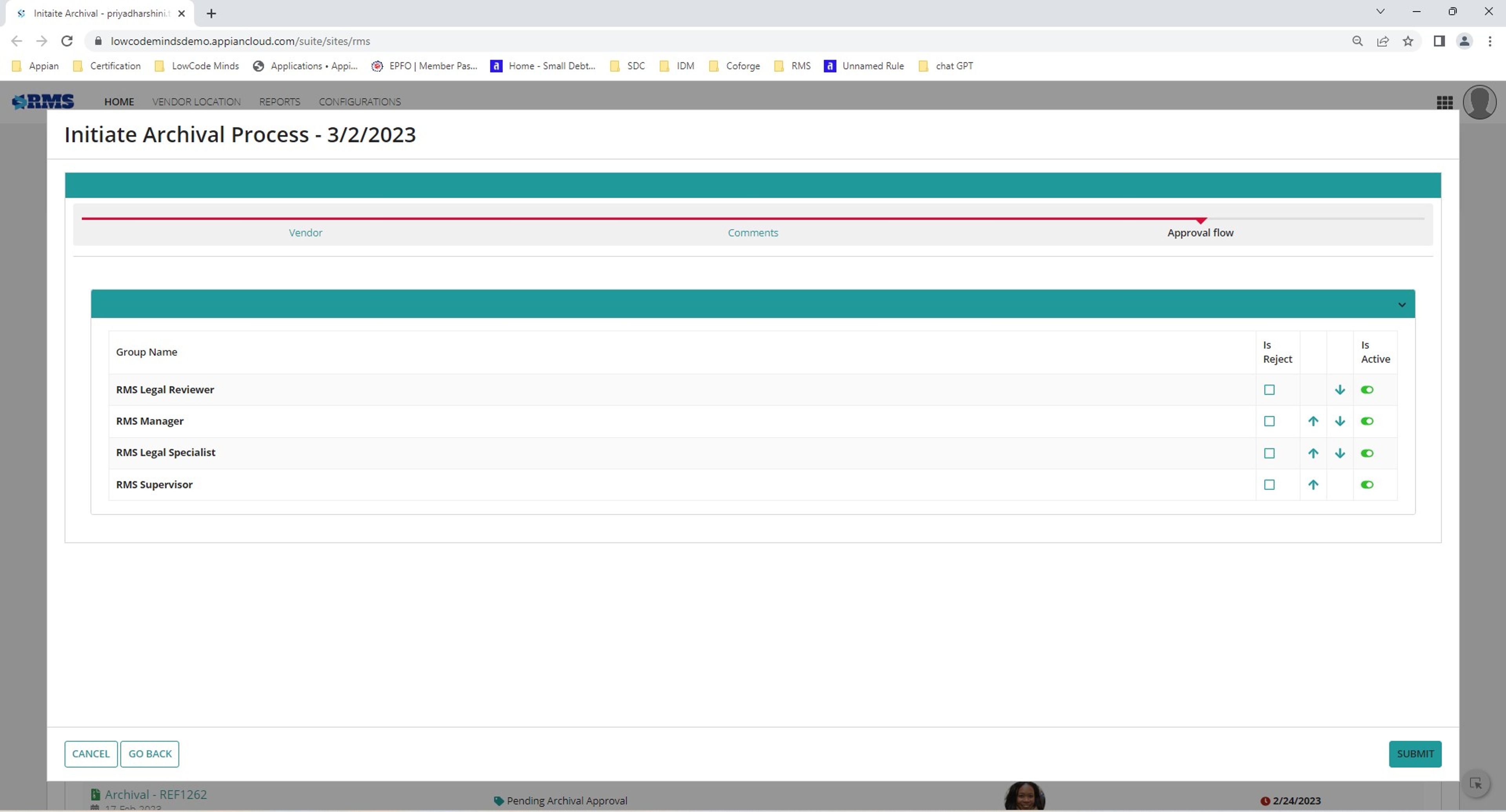Record Management System screenshot 3