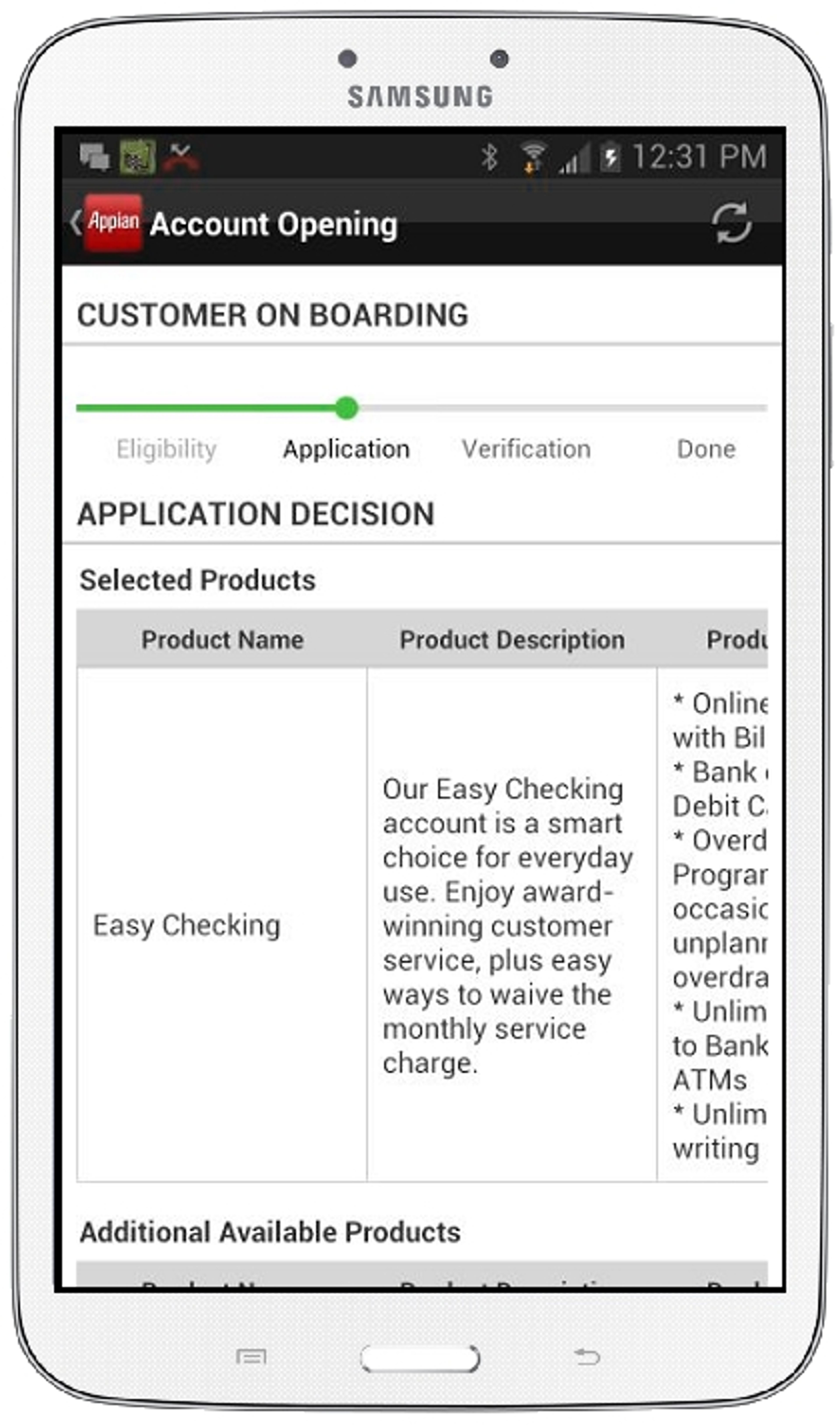 Retail Bank Digital Account Opening screenshot 6