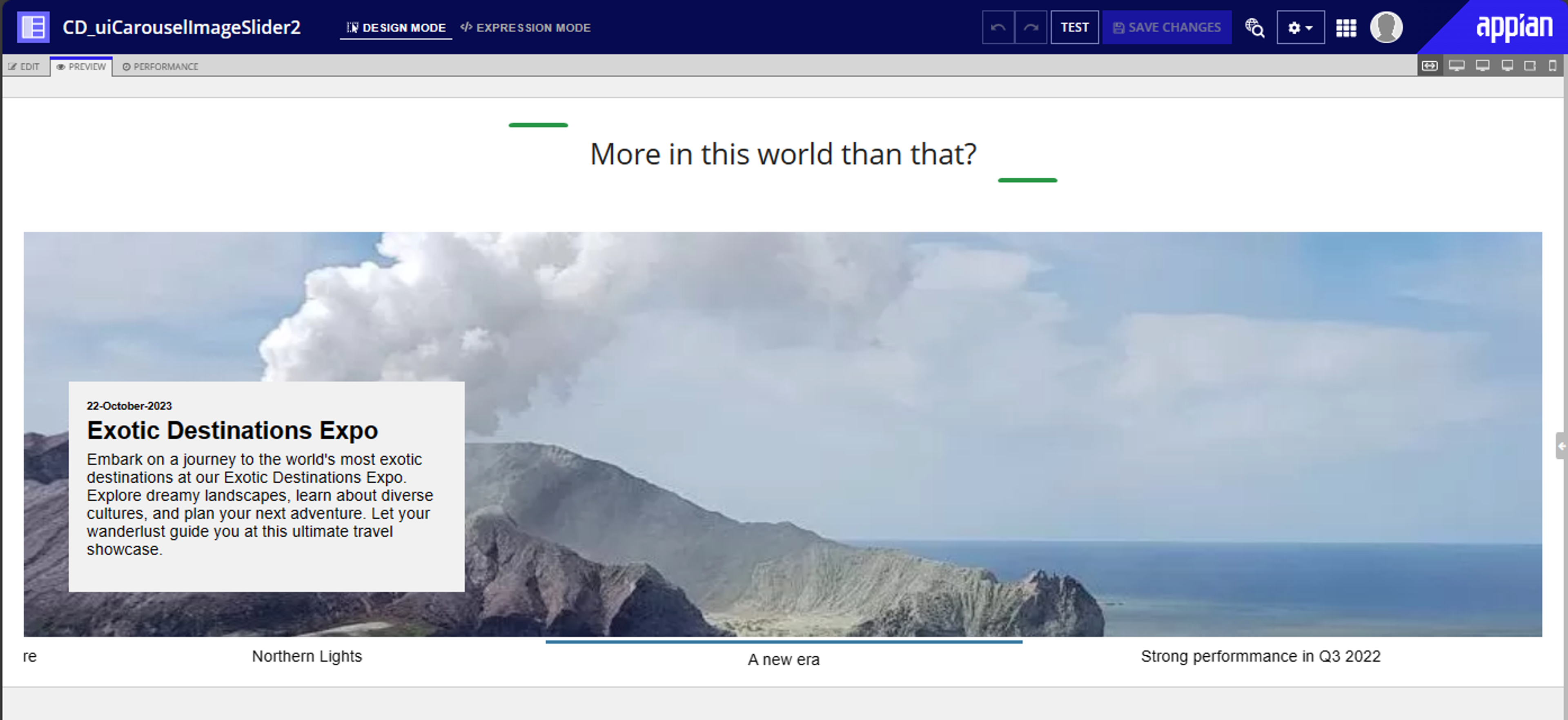 Corousel Slider Field screenshot 2