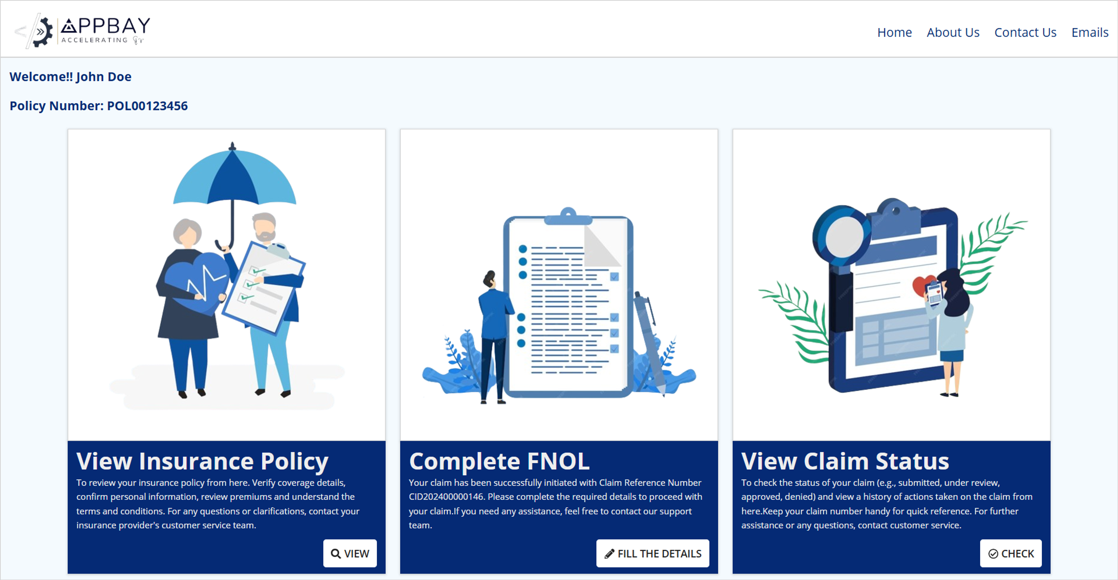 Appbay ClaimBot AI - The Smart Claims Assistant screenshot 2