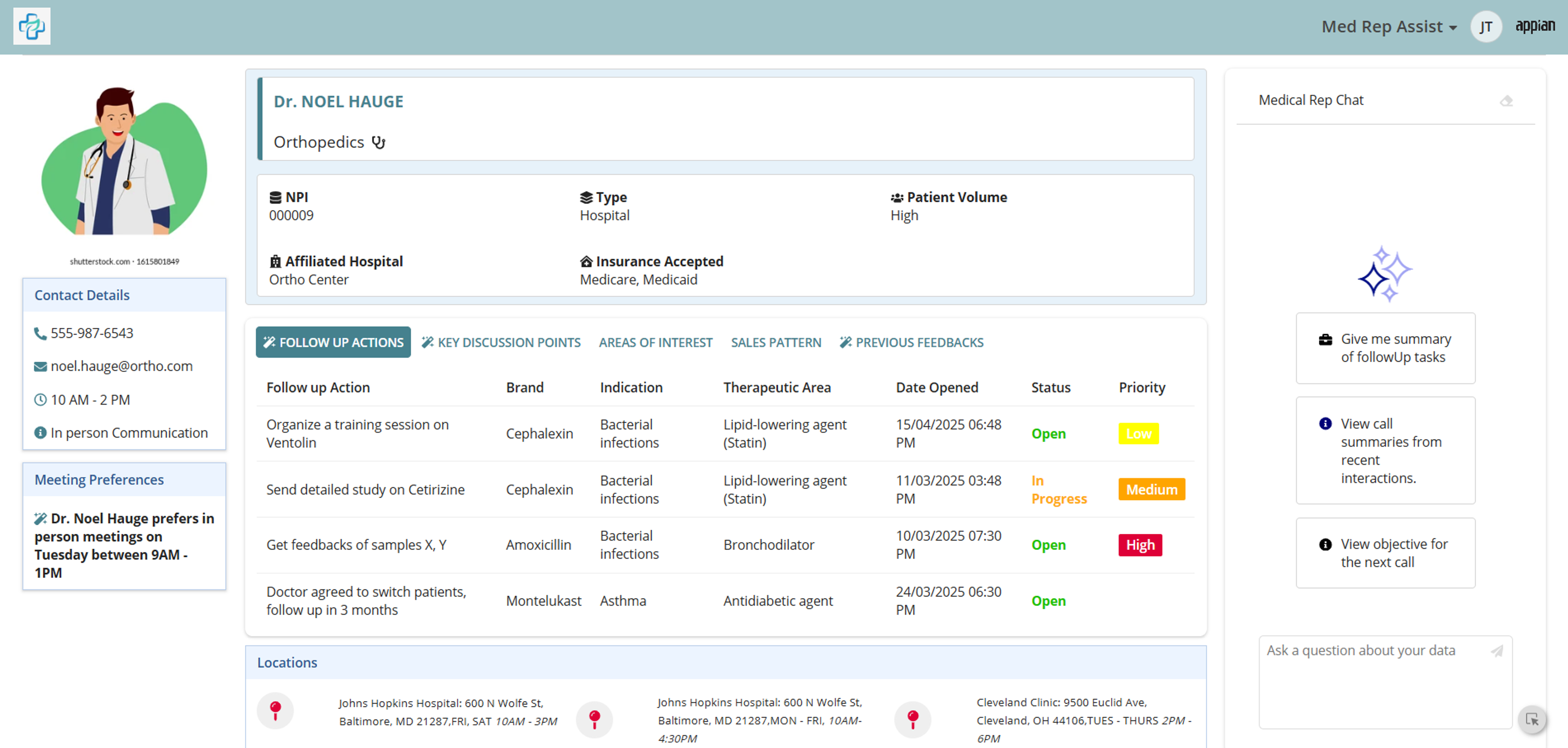 Med Rep Assist Solution screenshot 4