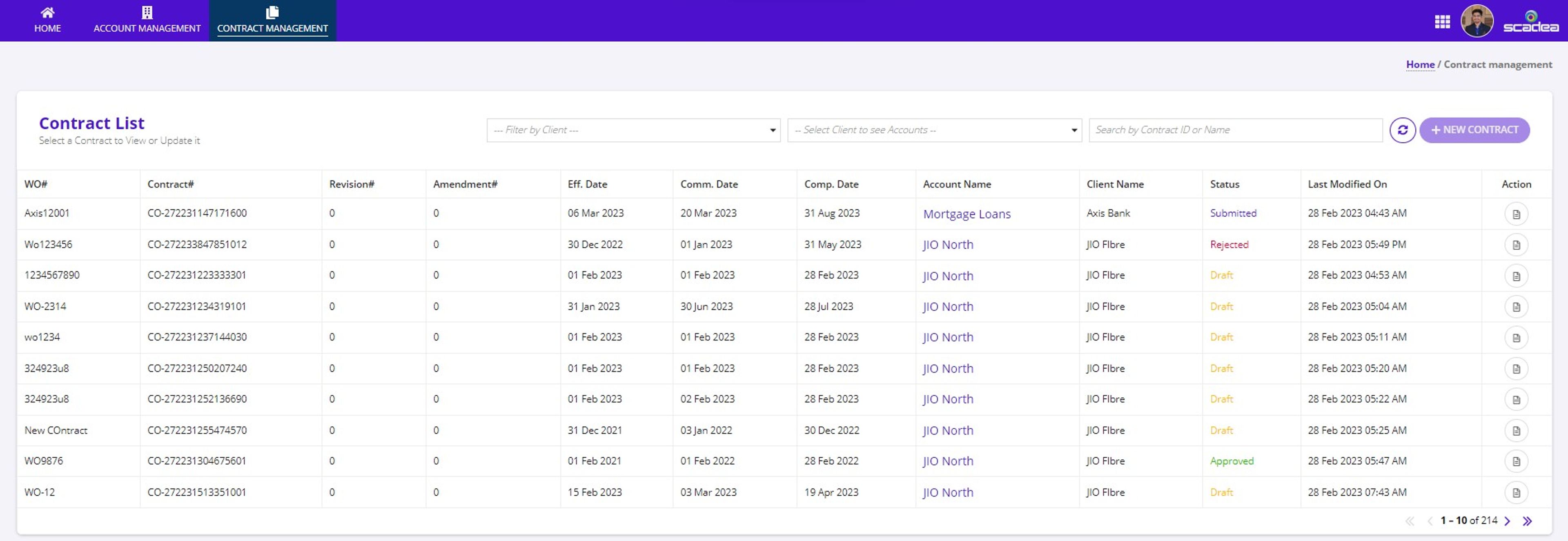 ContraX - Contract Management System screenshot 9