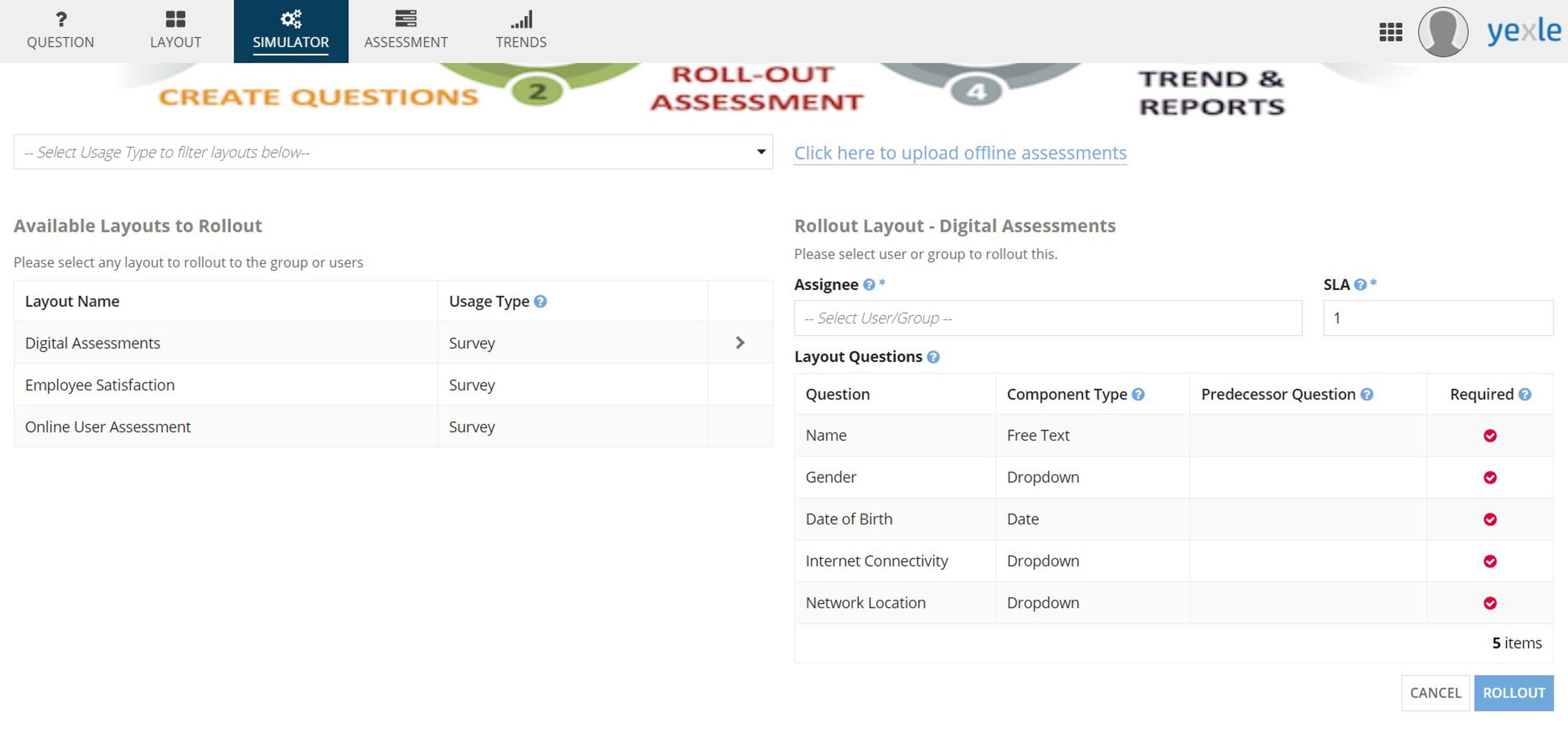 Assessment and eXperience Management (AXM) screenshot 5