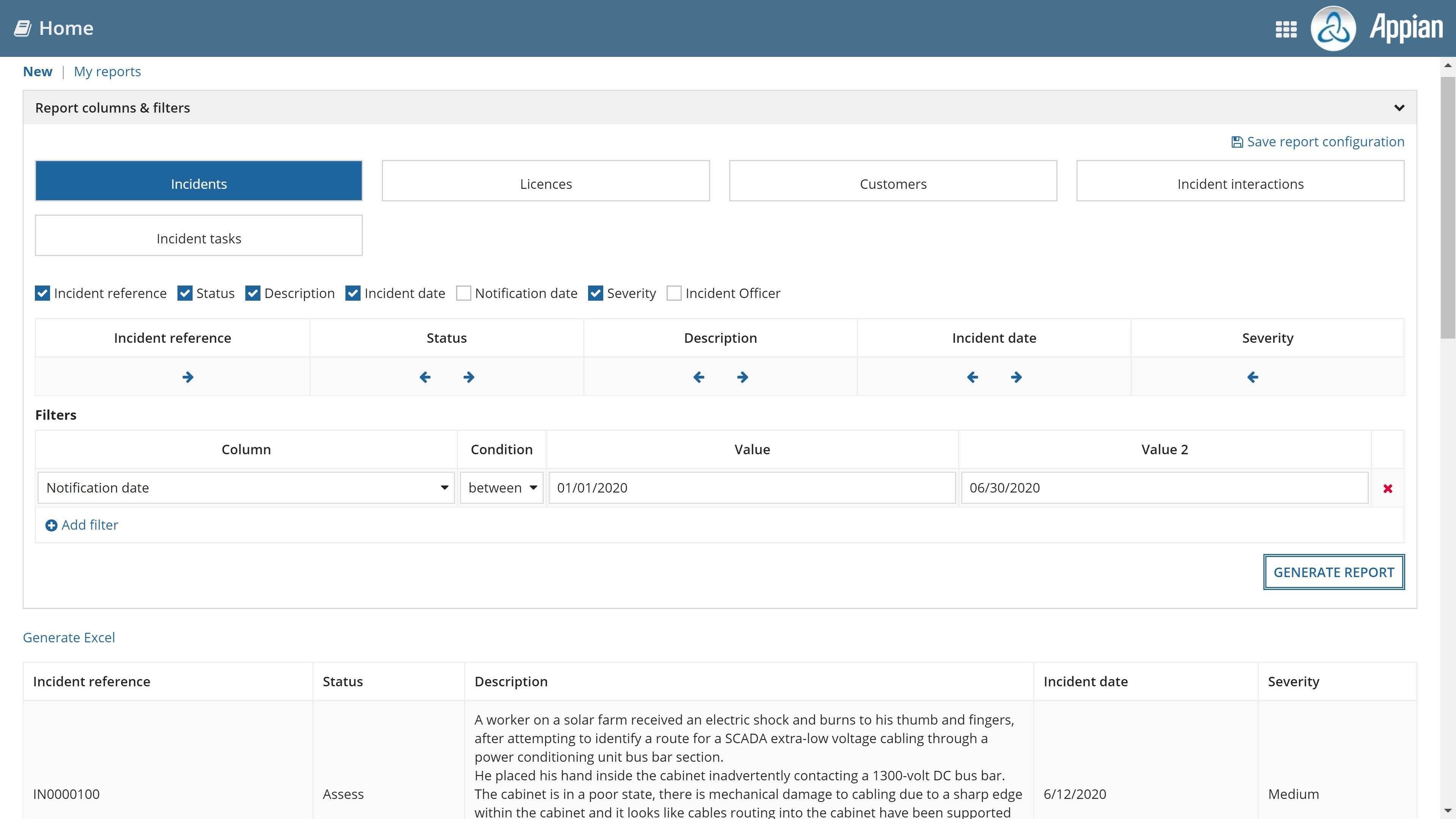Advanced Report Builder screenshot 1