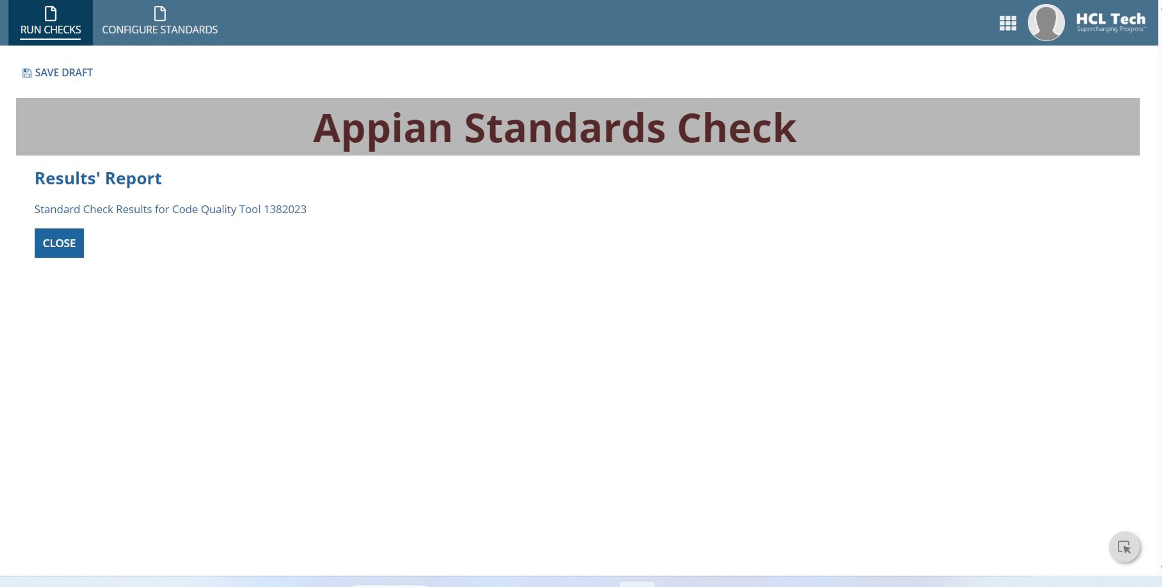 HCLTECHAppianCodeQualityTool screenshot 3