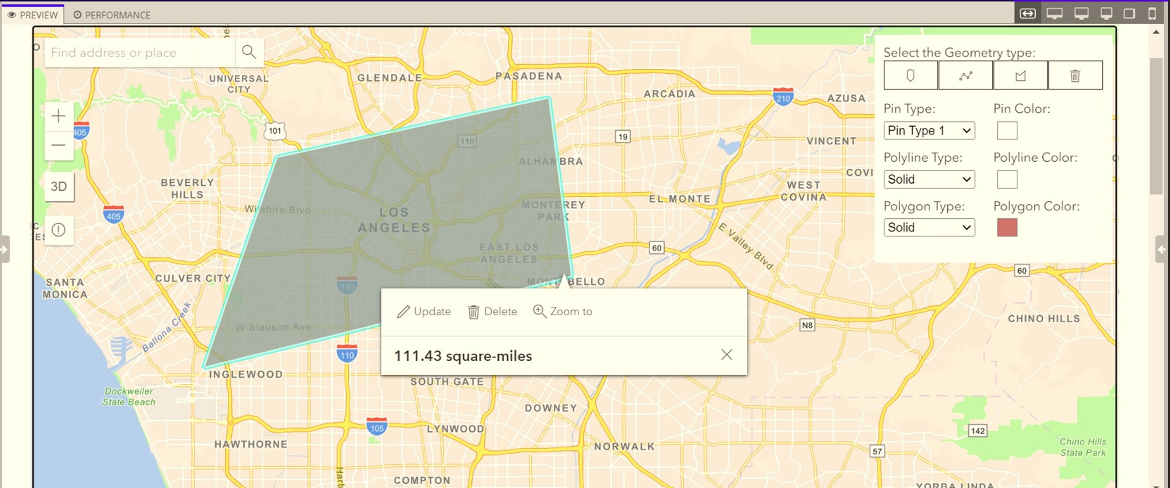 ESRI Map screenshot 4