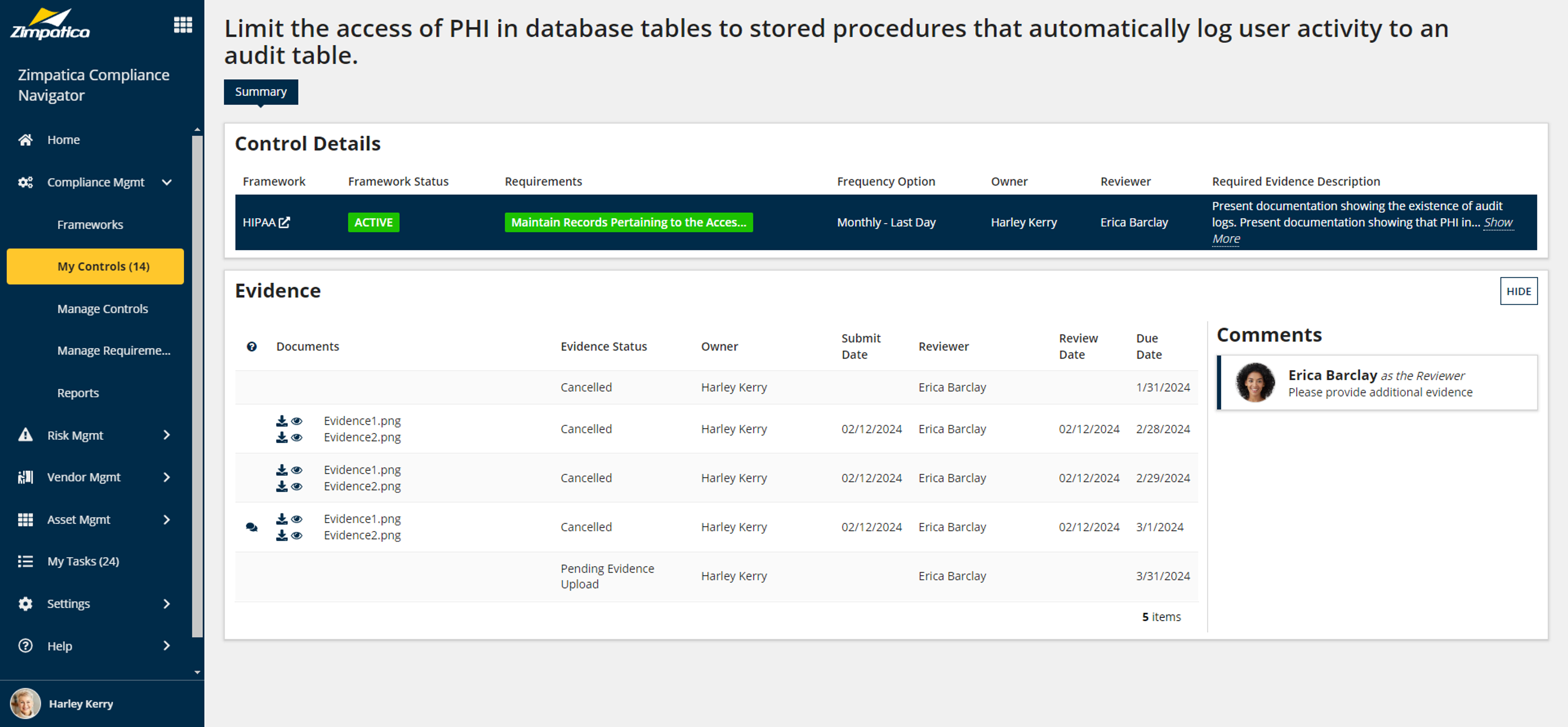 Zimpatica Compliance Navigator screenshot 3