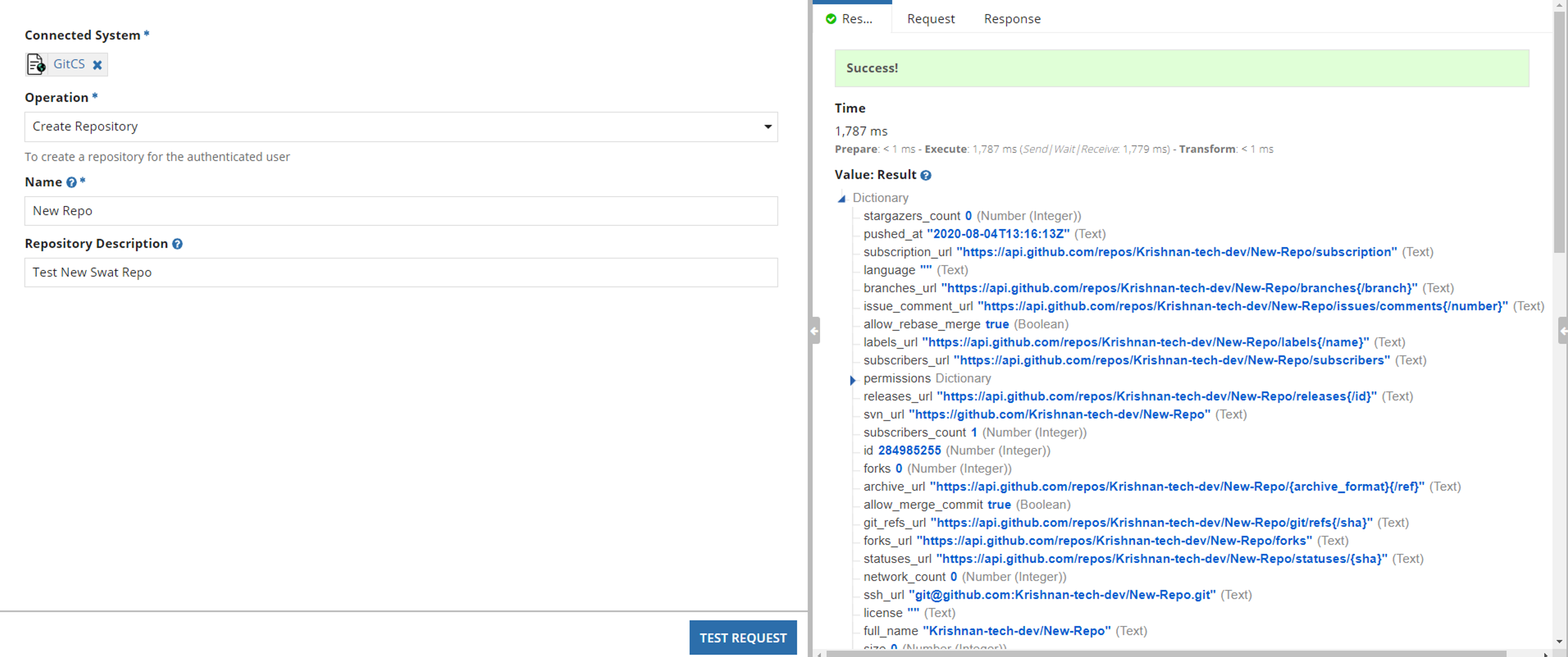GitHub Connected System screenshot 3