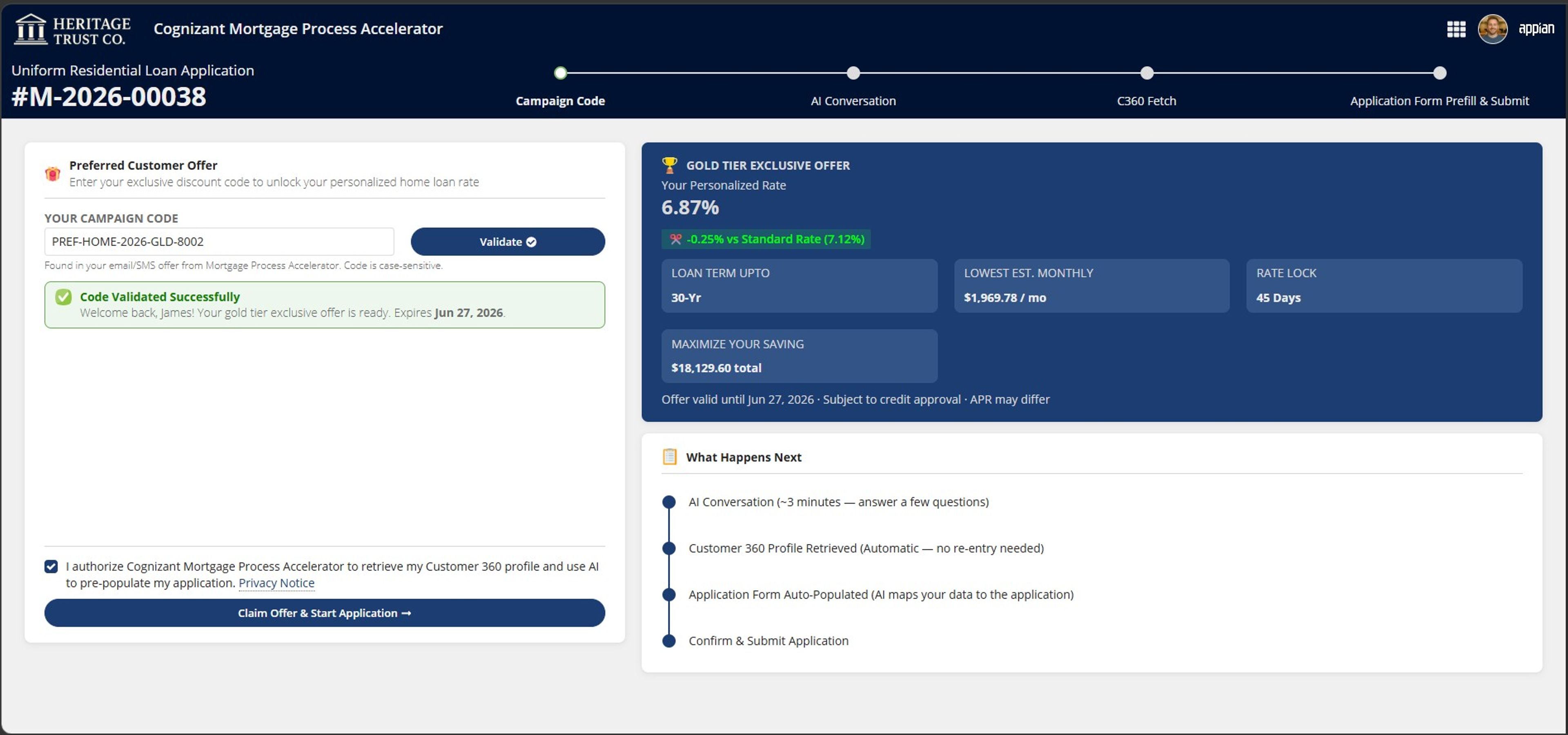 Mortgage Process Accelerator screenshot 2