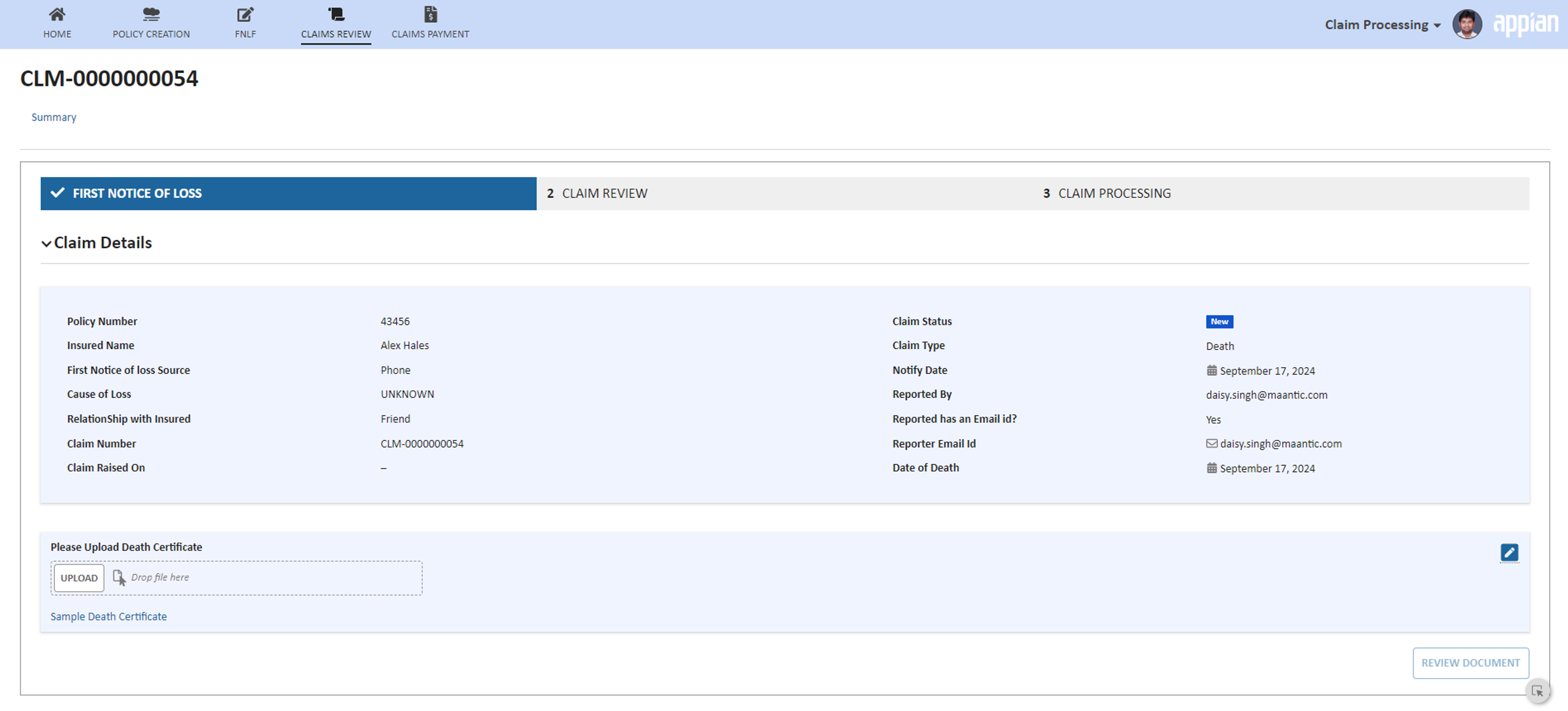 GeniClaim screenshot 4