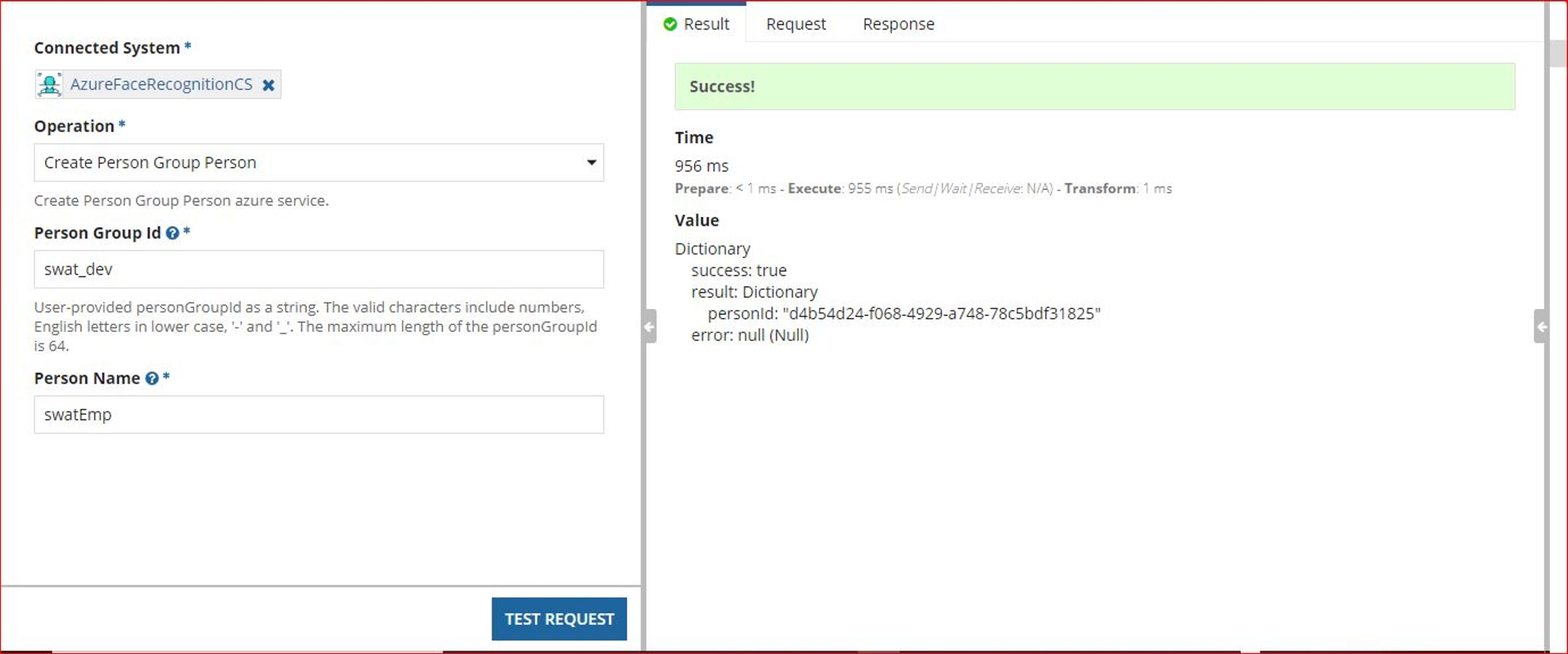 Azure Face Recognition Connected System screenshot 3