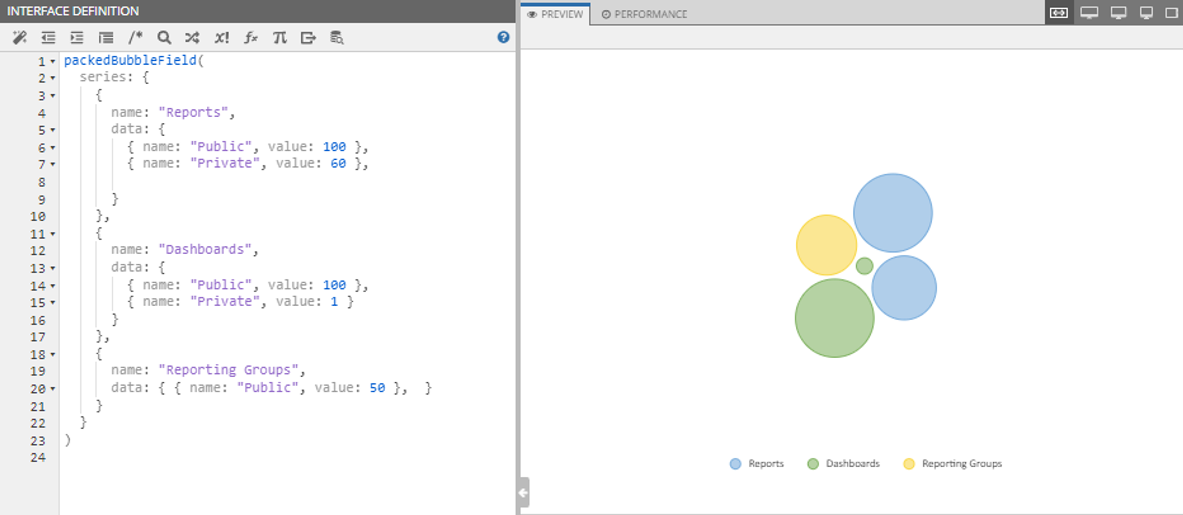End-User Reporting Charts screenshot 3