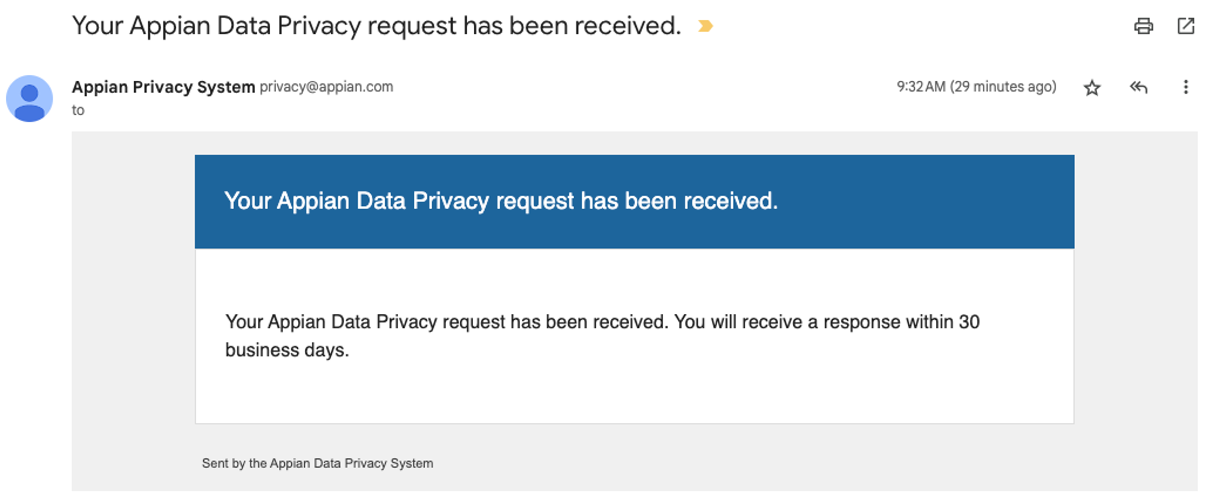 Appian Data Privacy screenshot 4