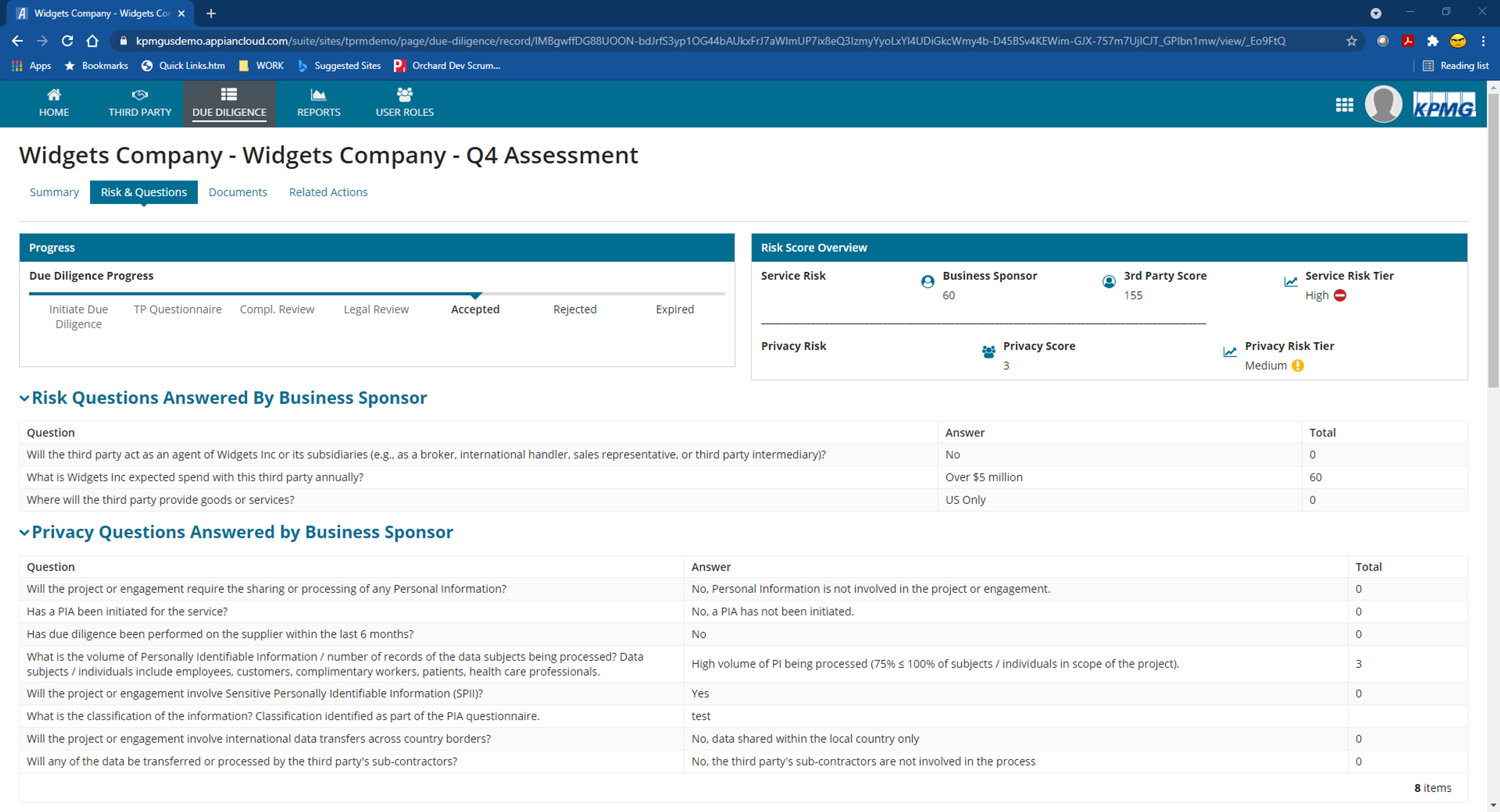 Third-Party Risk Management (TPRM) screenshot 3