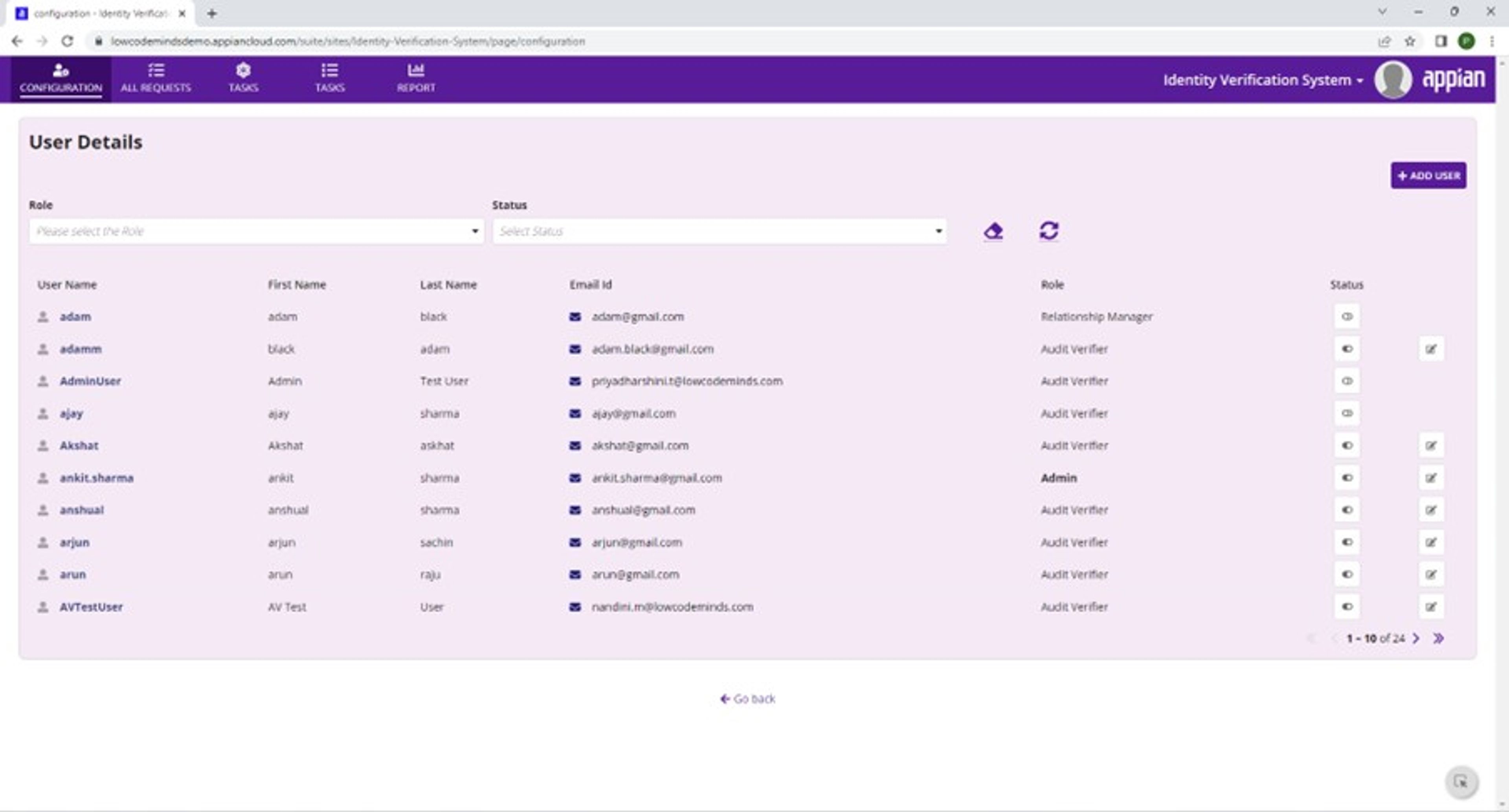 Identity Verification System screenshot 2