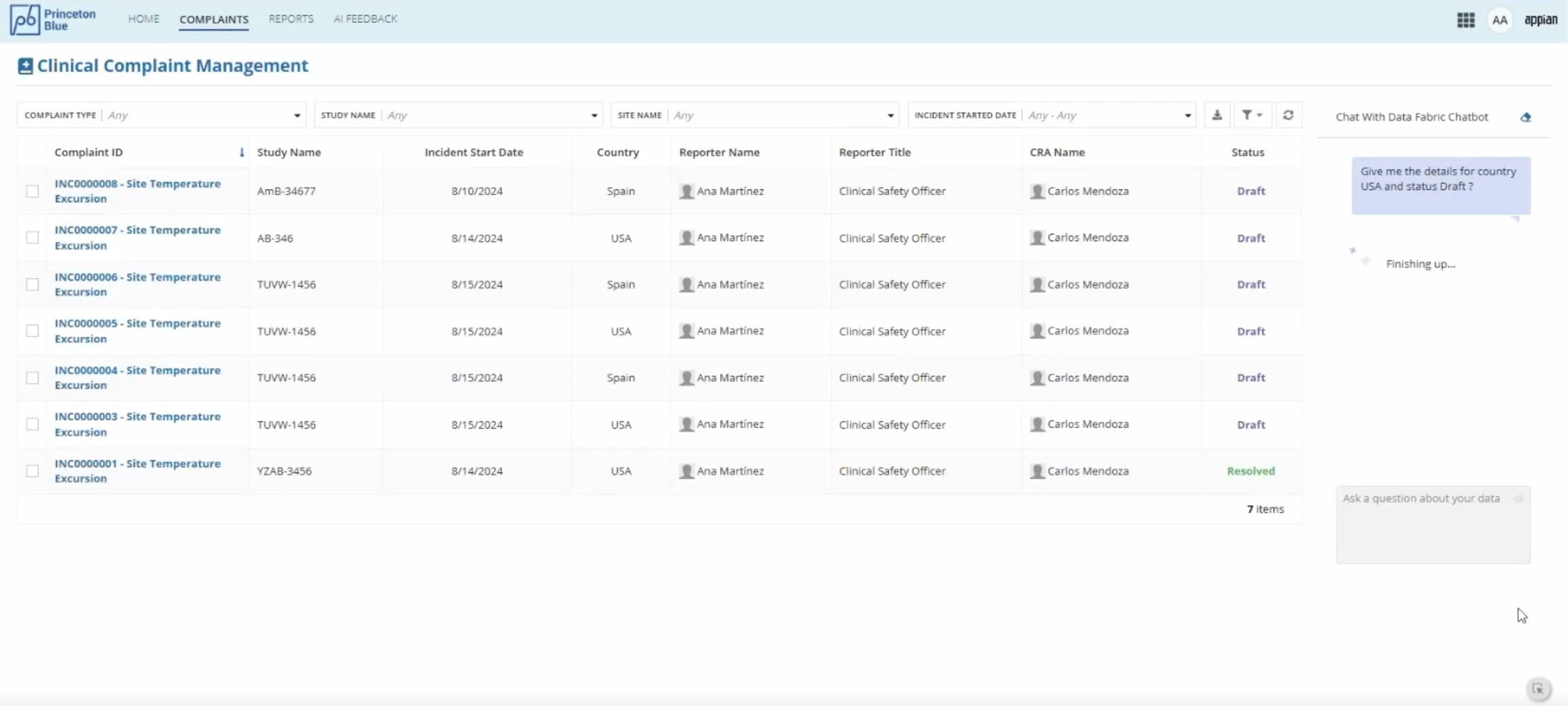 Clinical Complaints Management screenshot 10