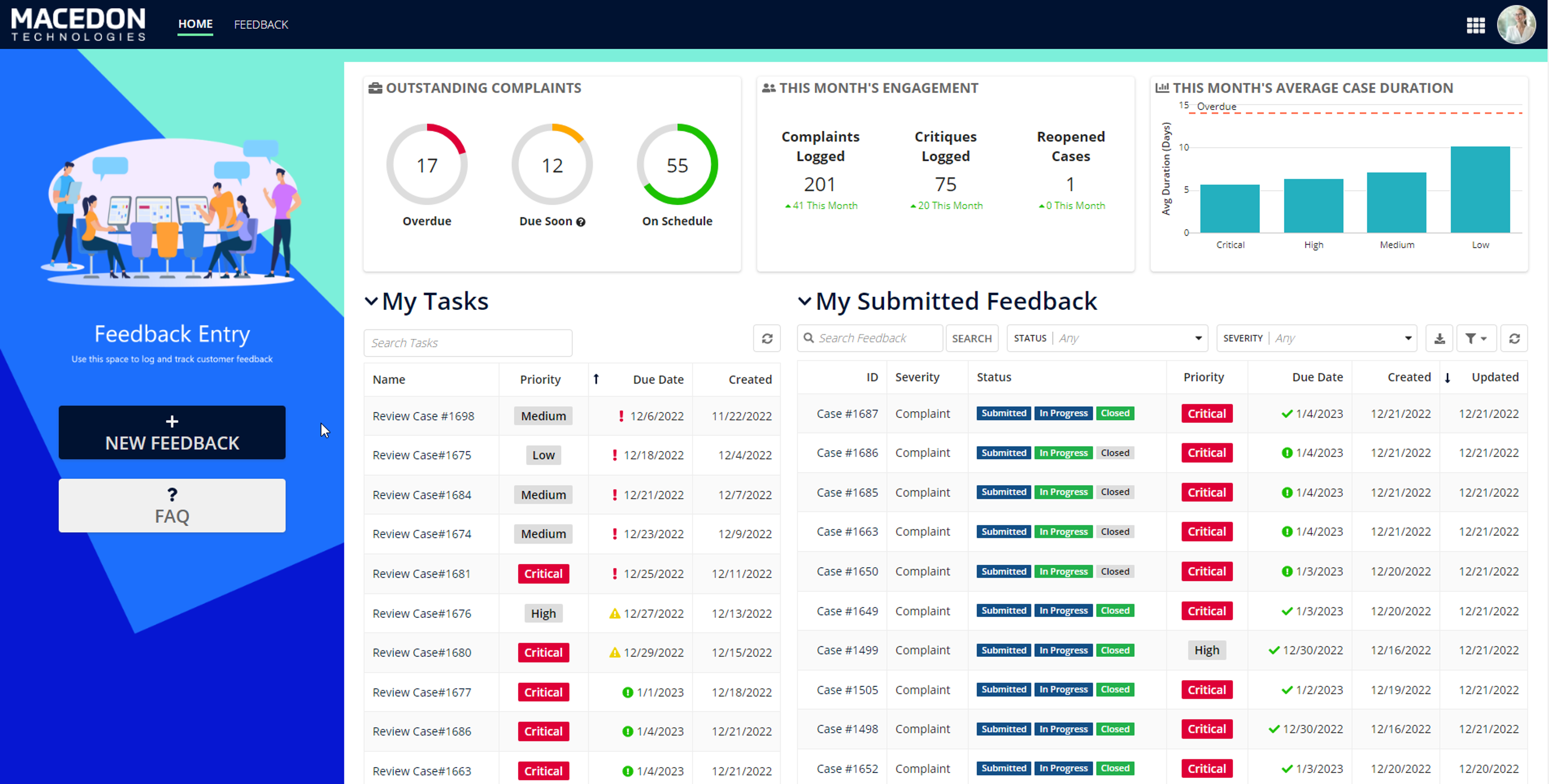 Complaints Management screenshot 1