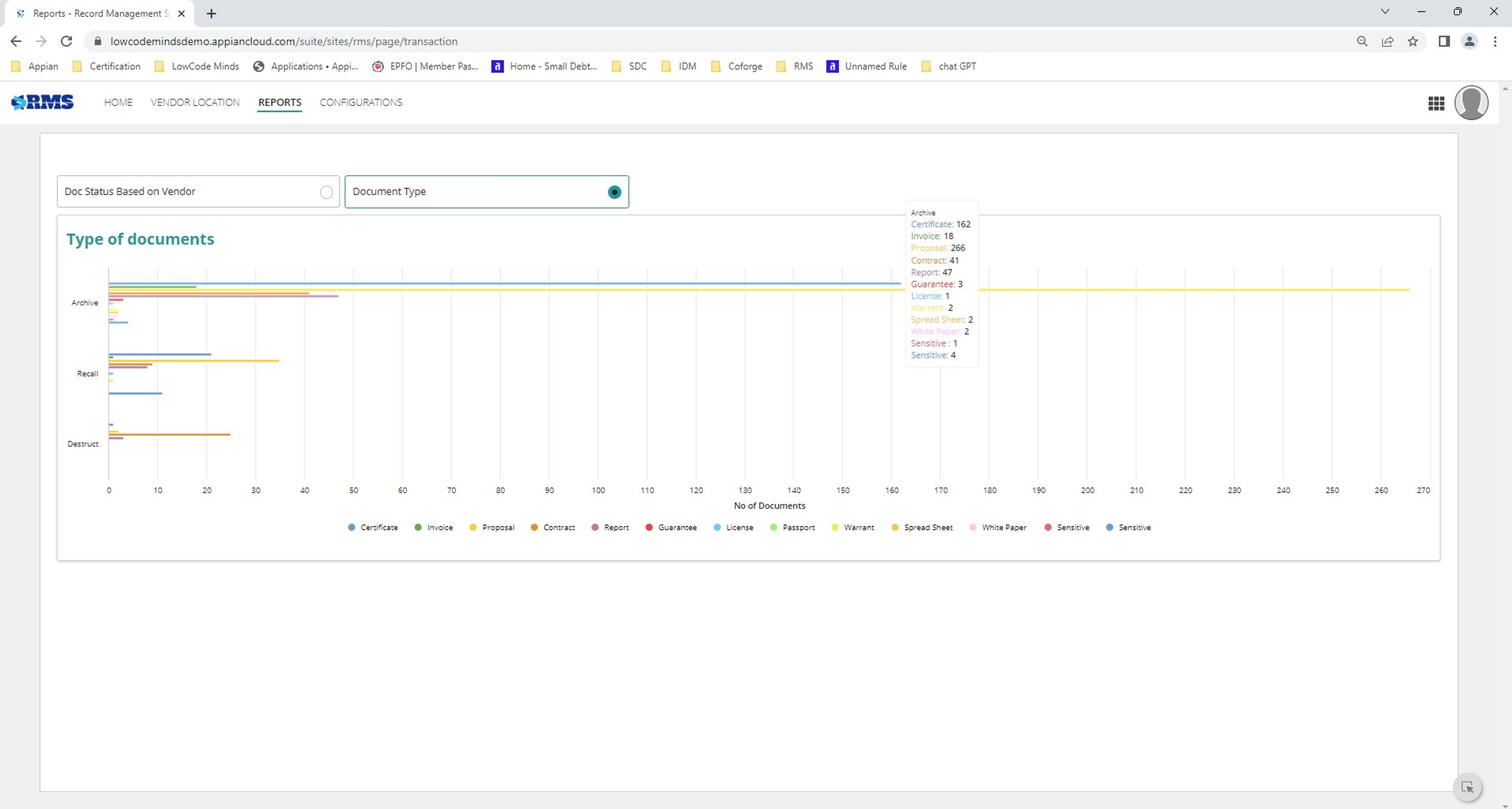 Record Management System screenshot 5