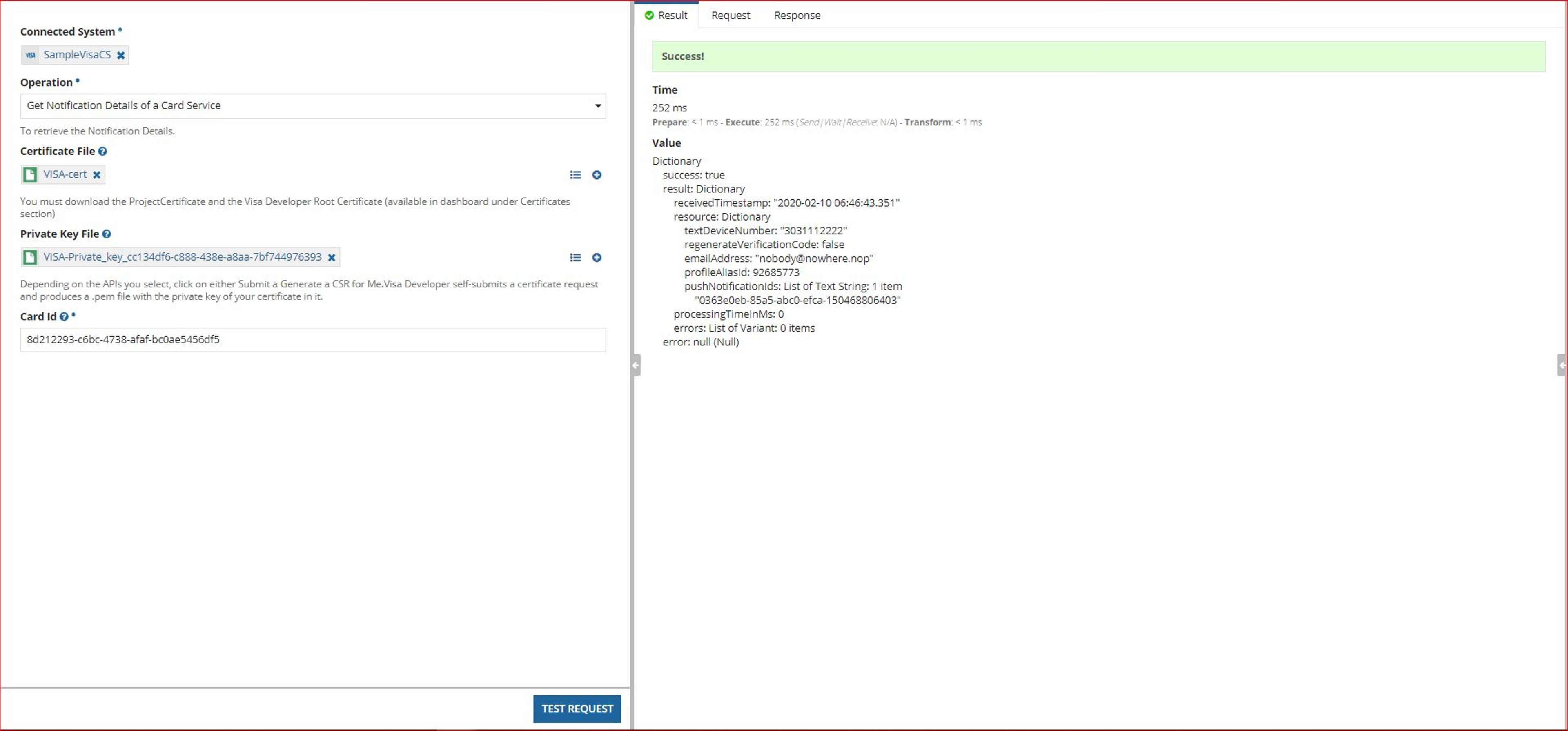 Visa Connected System screenshot 5