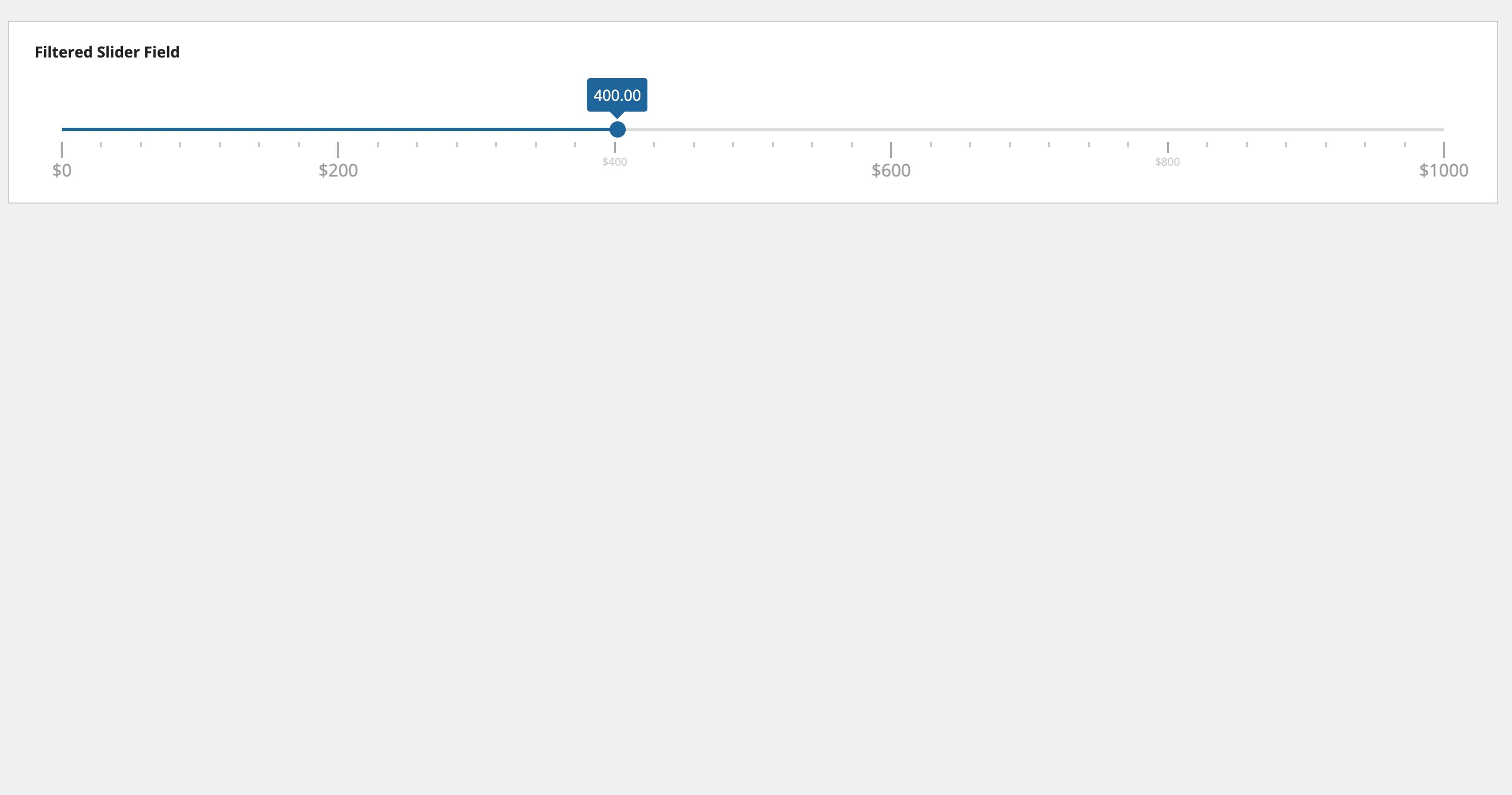 Slider Field Component screenshot 5