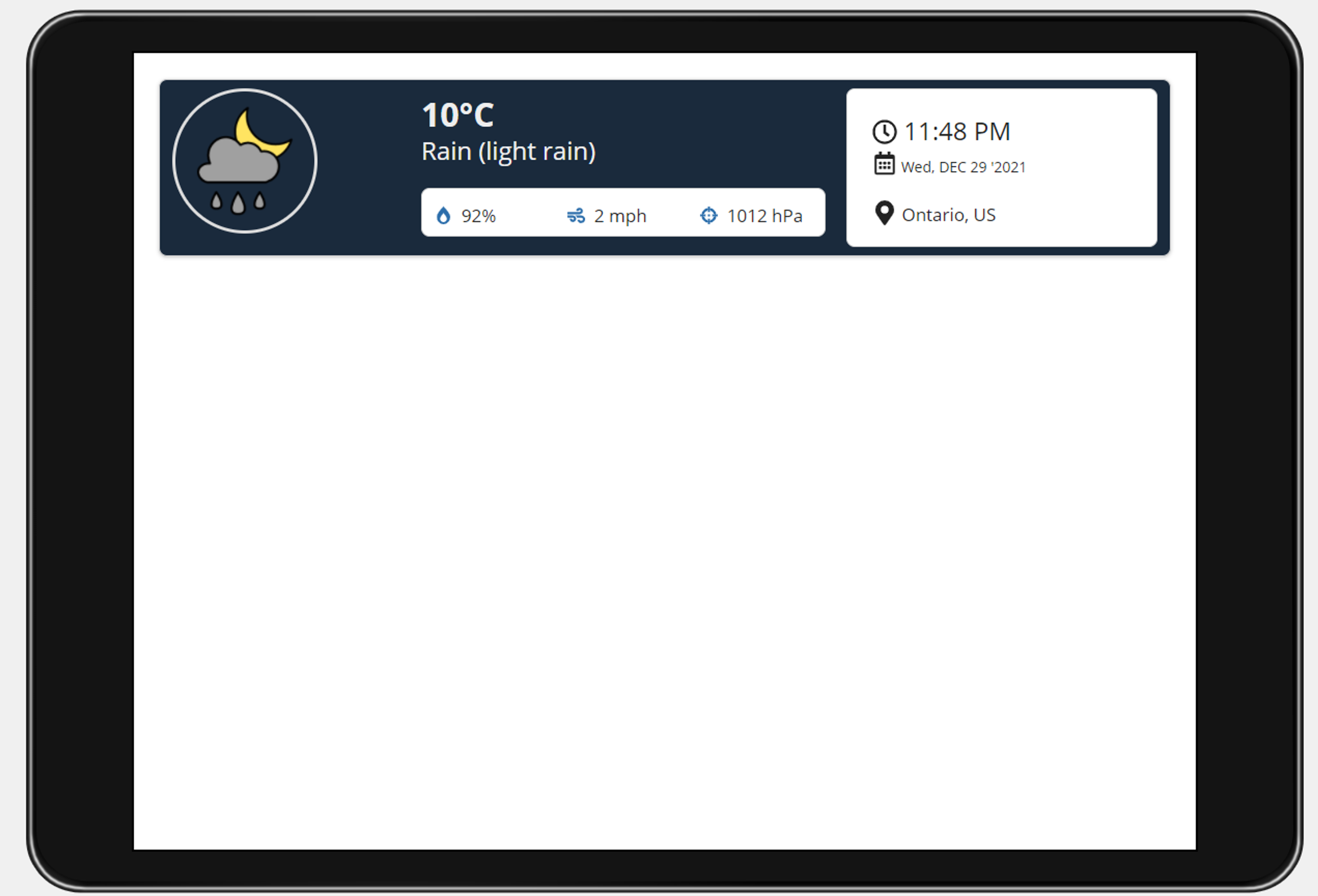 Weather Widget screenshot 8