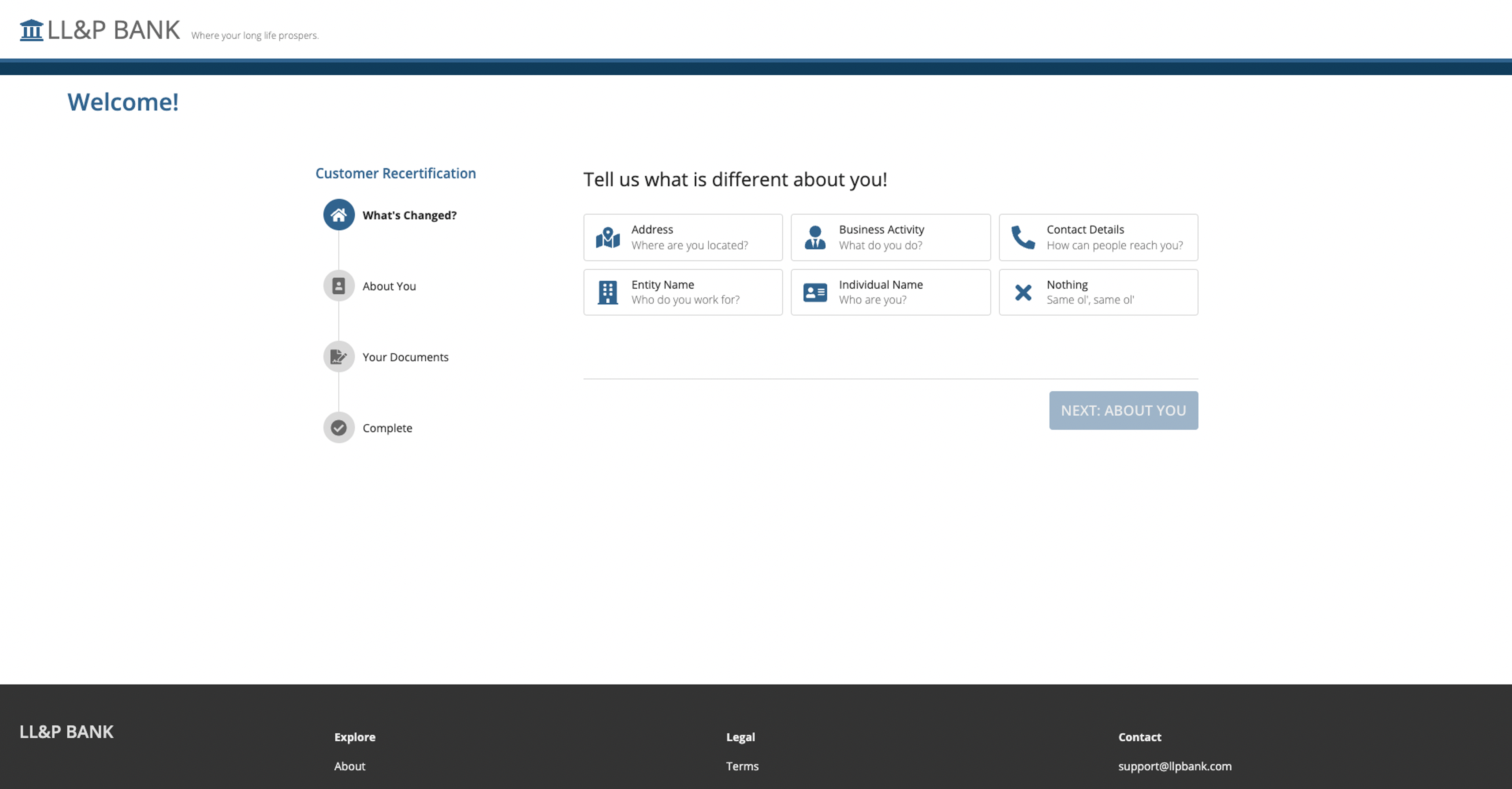 Continuous Customer Recertification screenshot 4